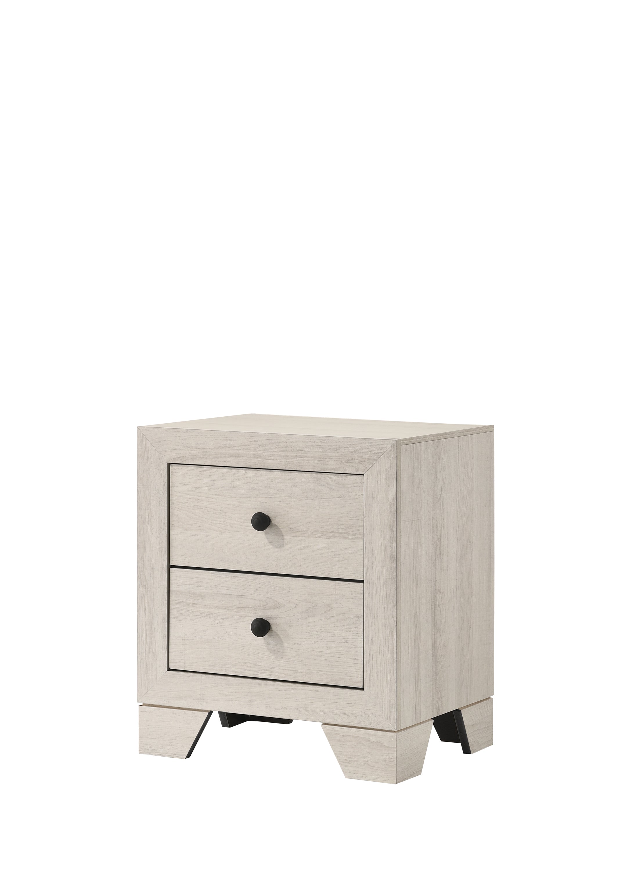 Atticus White Platform Bedroom Set - SET | B6982-Q-BED | B6982-2 | B6982-4 - Bien Home Furniture & Electronics