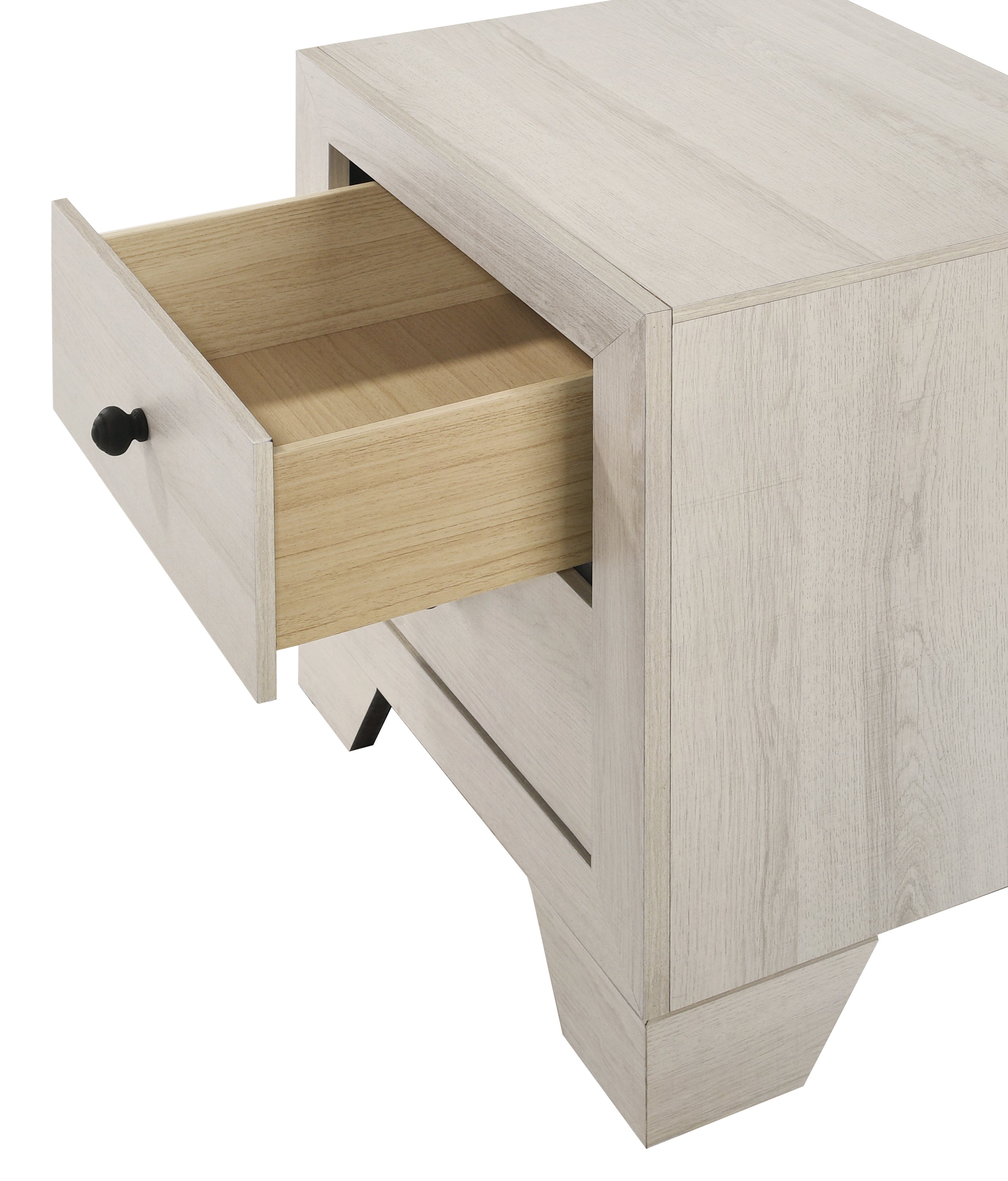 Atticus White Platform Bedroom Set - SET | B6982-Q-BED | B6982-2 | B6982-4 - Bien Home Furniture & Electronics