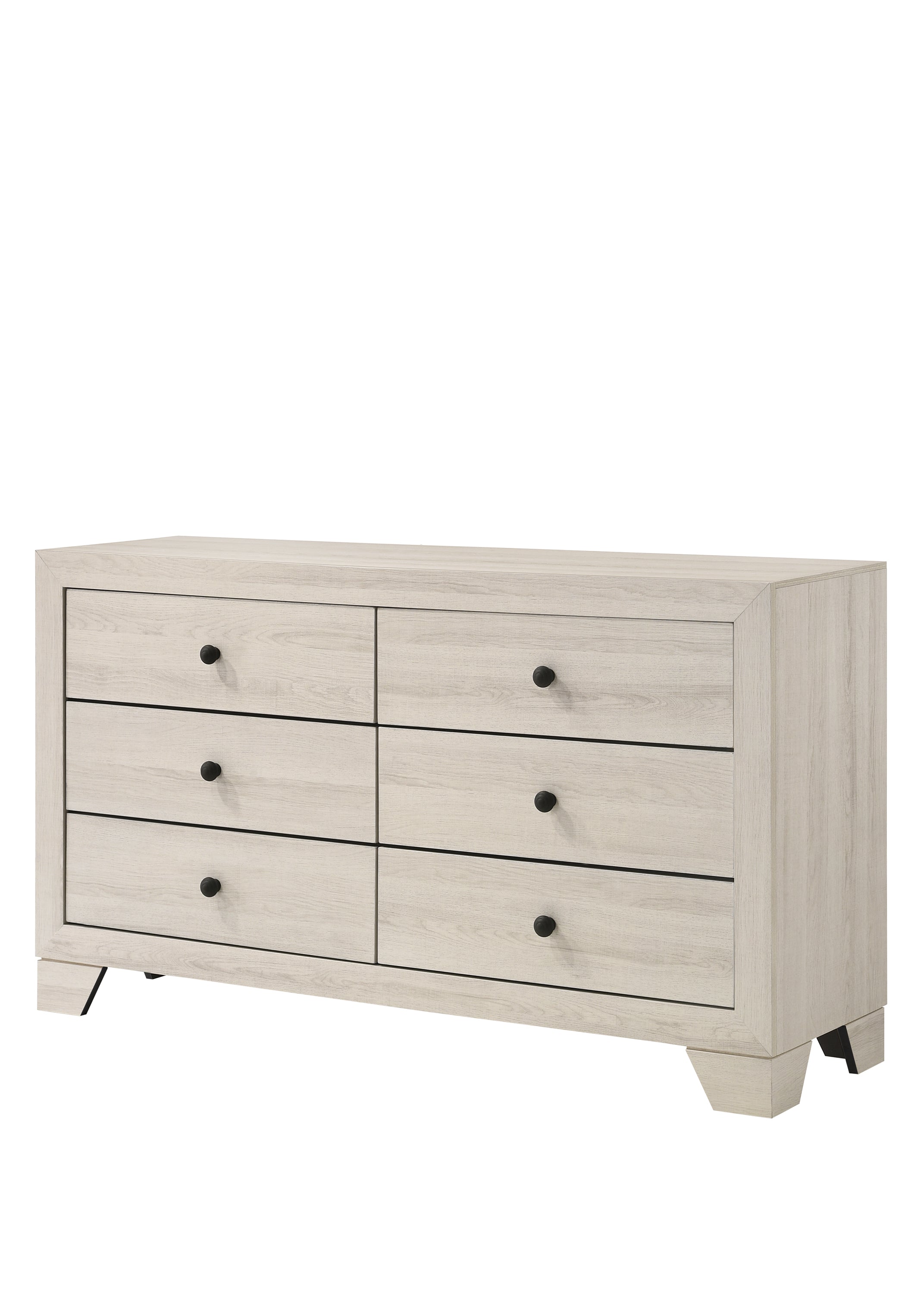 Atticus White Platform Bedroom Set - SET | B6982-Q-BED | B6982-2 | B6982-4 - Bien Home Furniture & Electronics