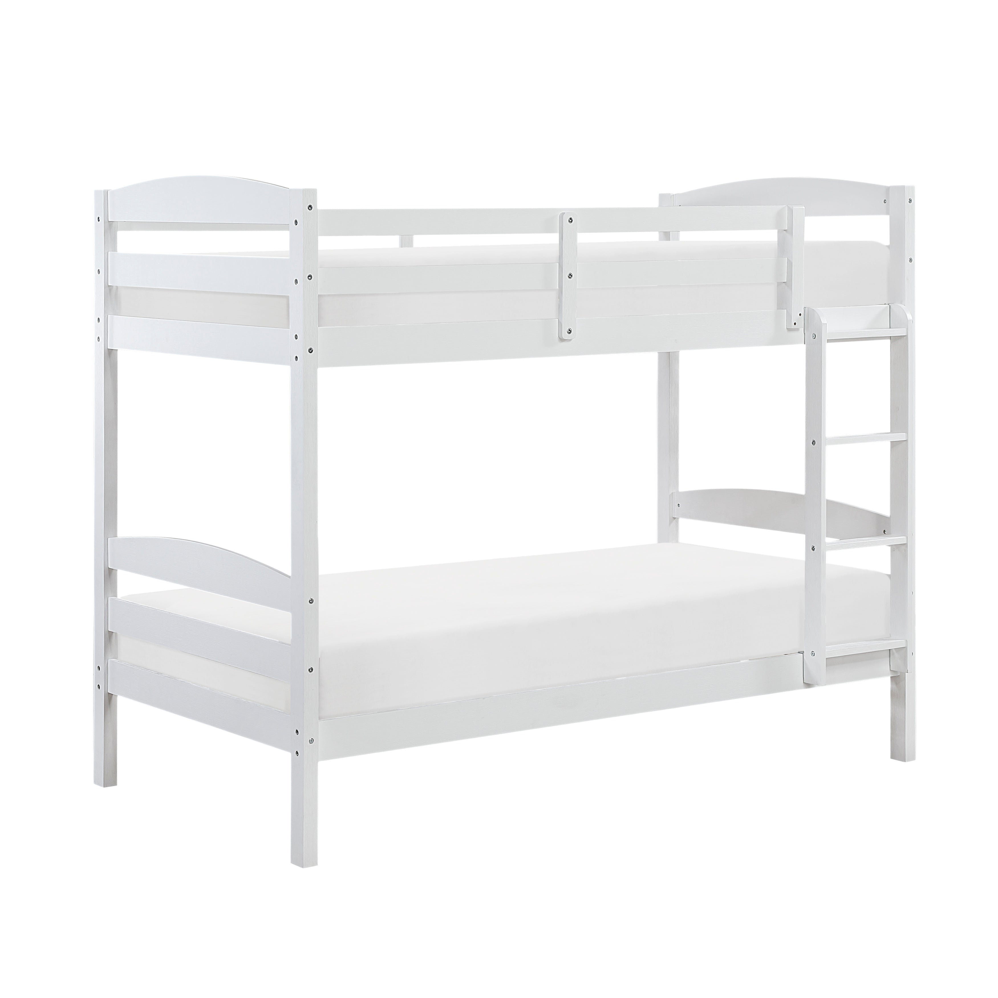 B2022WH-1 Twin/Twin Bunk Bed - B2022WH-1