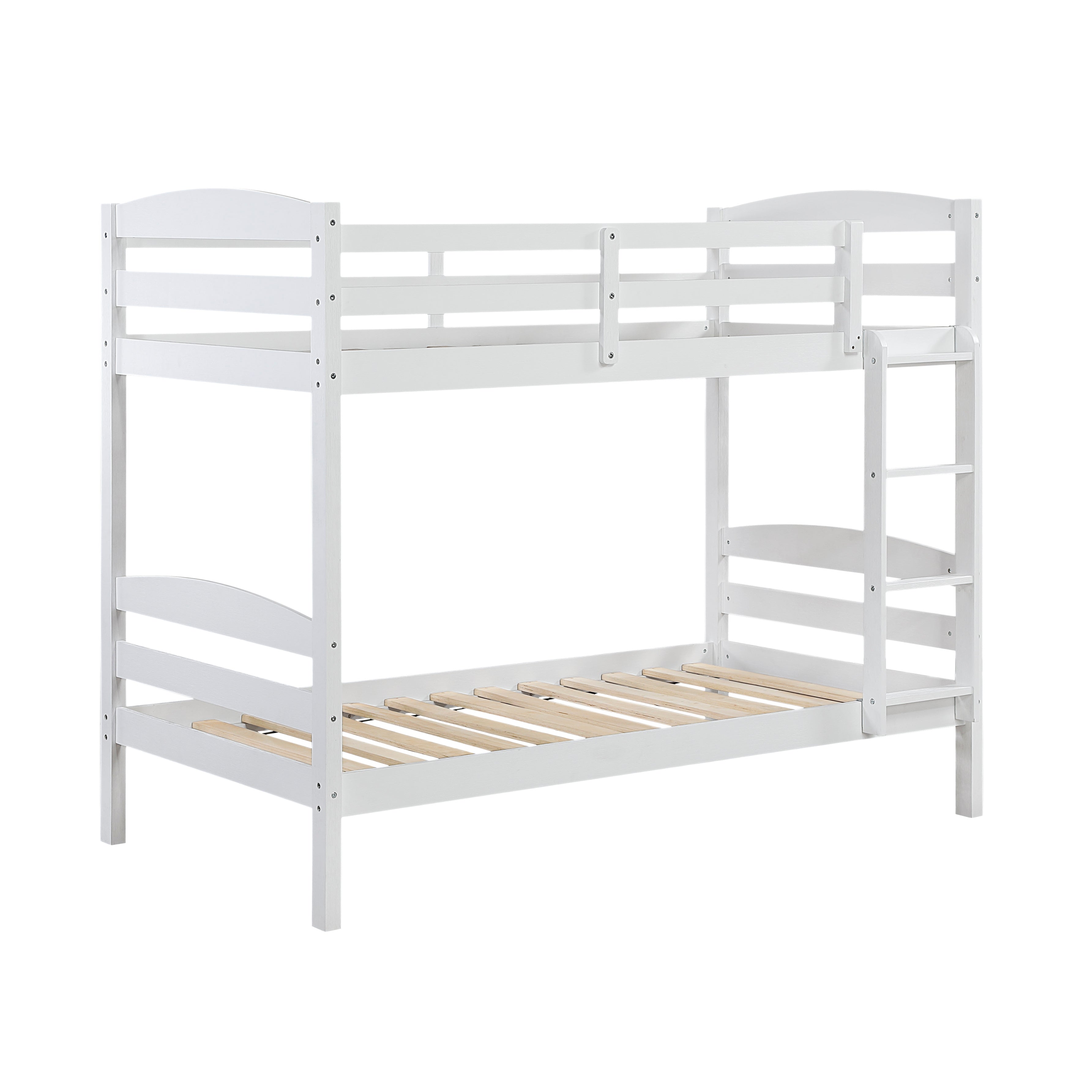B2022WH-1 Twin/Twin Bunk Bed - B2022WH-1
