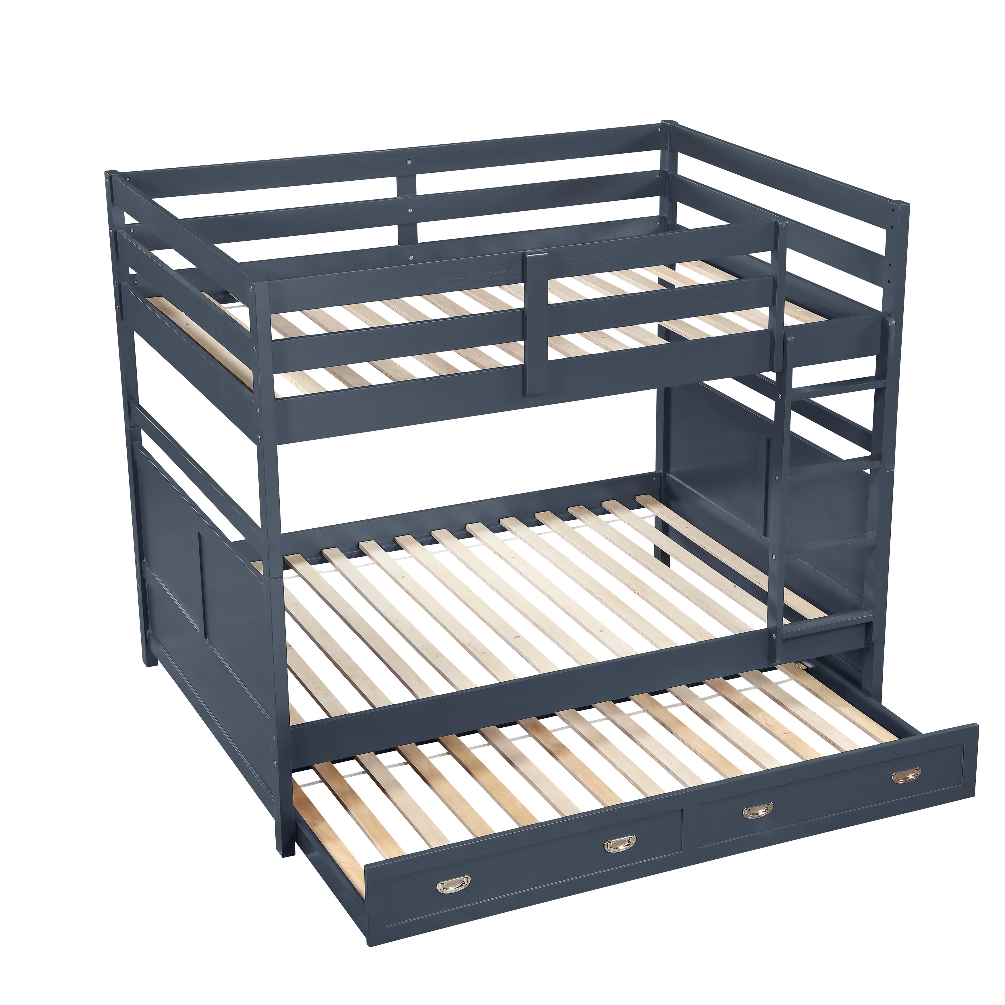 B2024BUFF-1* (3) Full/Full Bunk Bed - B2024BUFF-1*