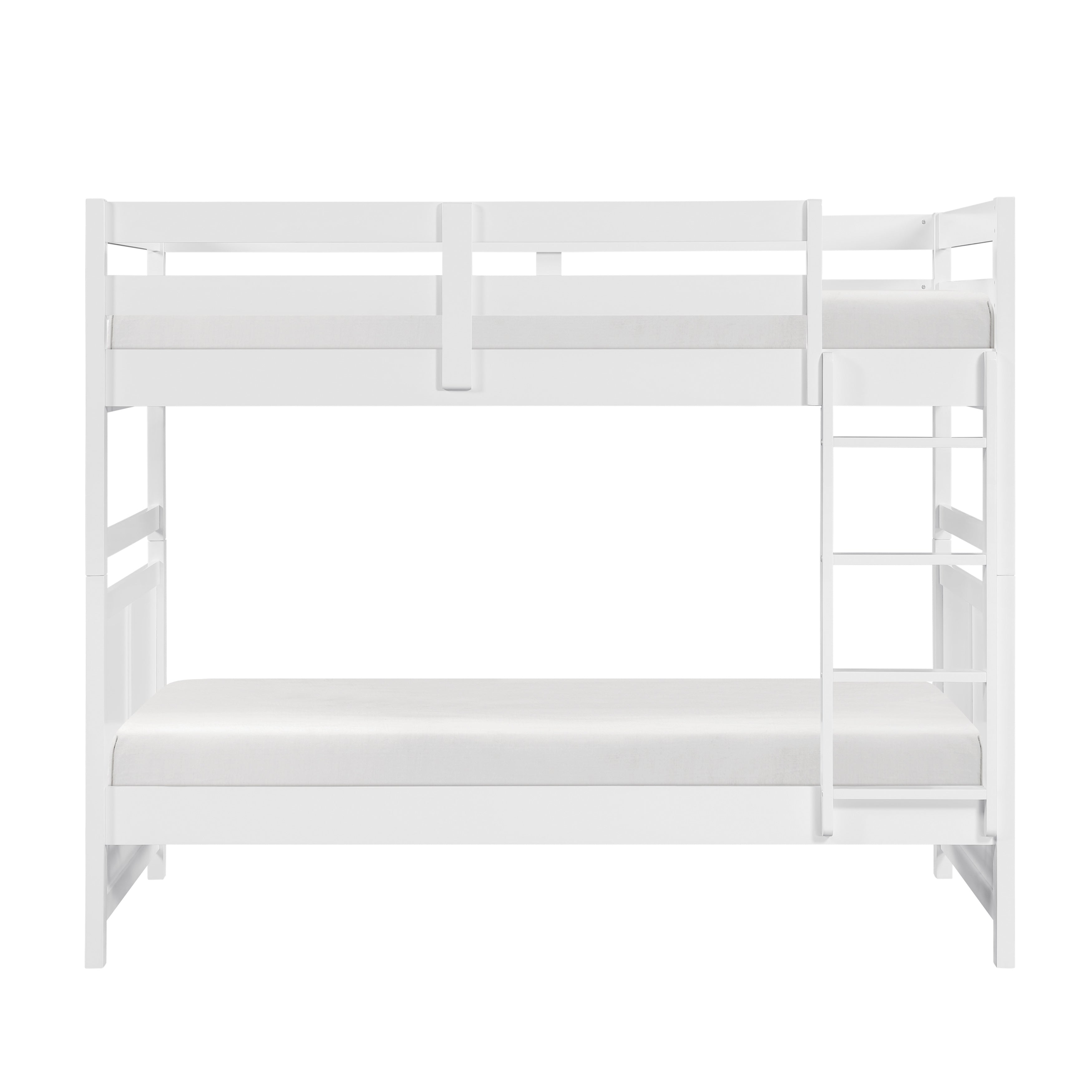 B2024WH-1* (3) Twin/Twin Bunk Bed - B2024WH-1*