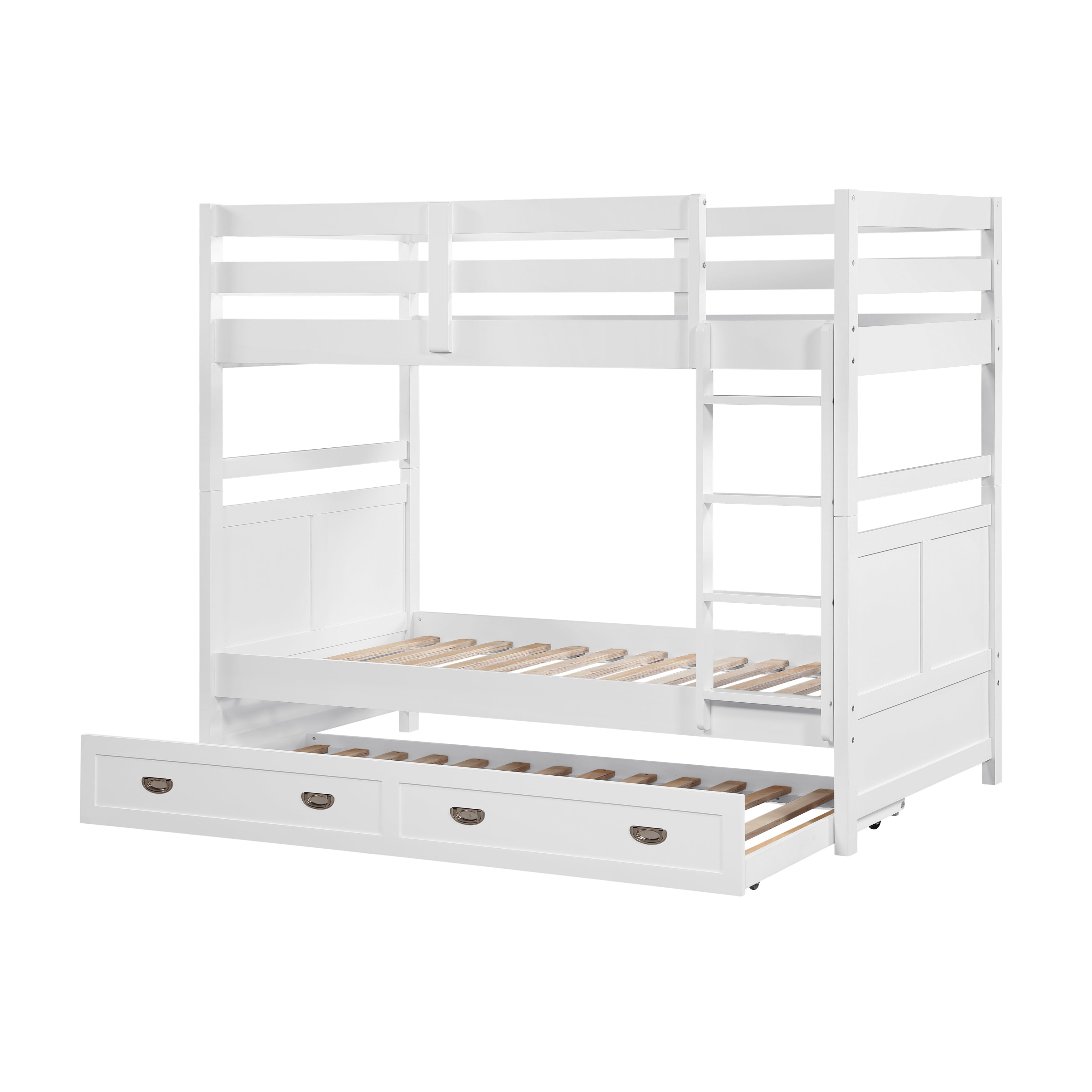 B2024WH-1* (3) Twin/Twin Bunk Bed - B2024WH-1*