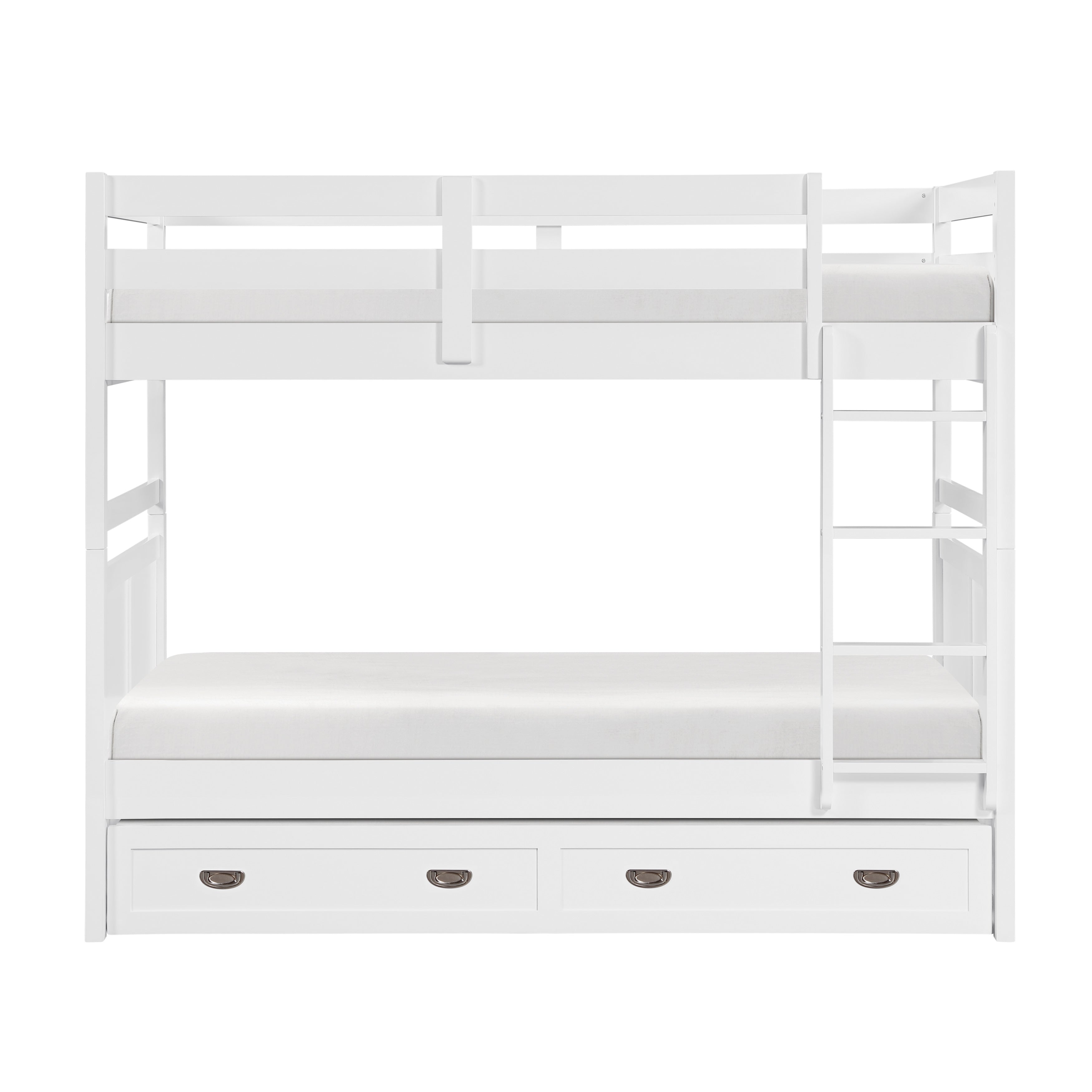 B2024WH-1* (3) Twin/Twin Bunk Bed - B2024WH-1*