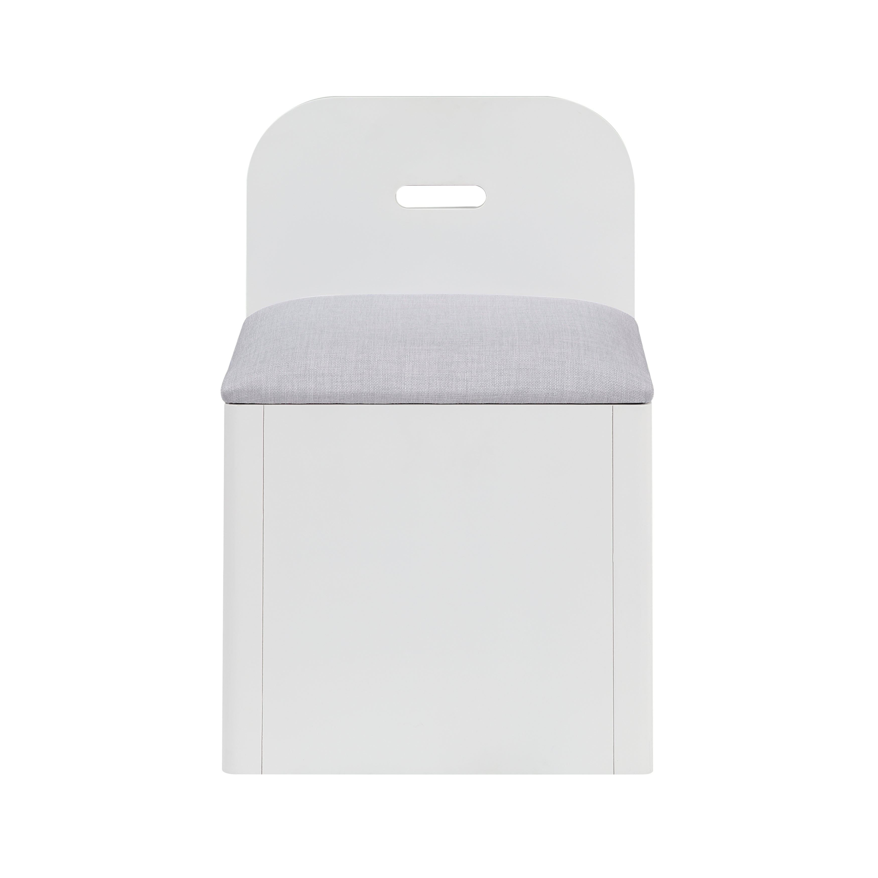 B2024WHBC-1* (2) Twin Bookcase Bed with Hidden Desk, Stool and Storage Bench - B2024WHBC-1*