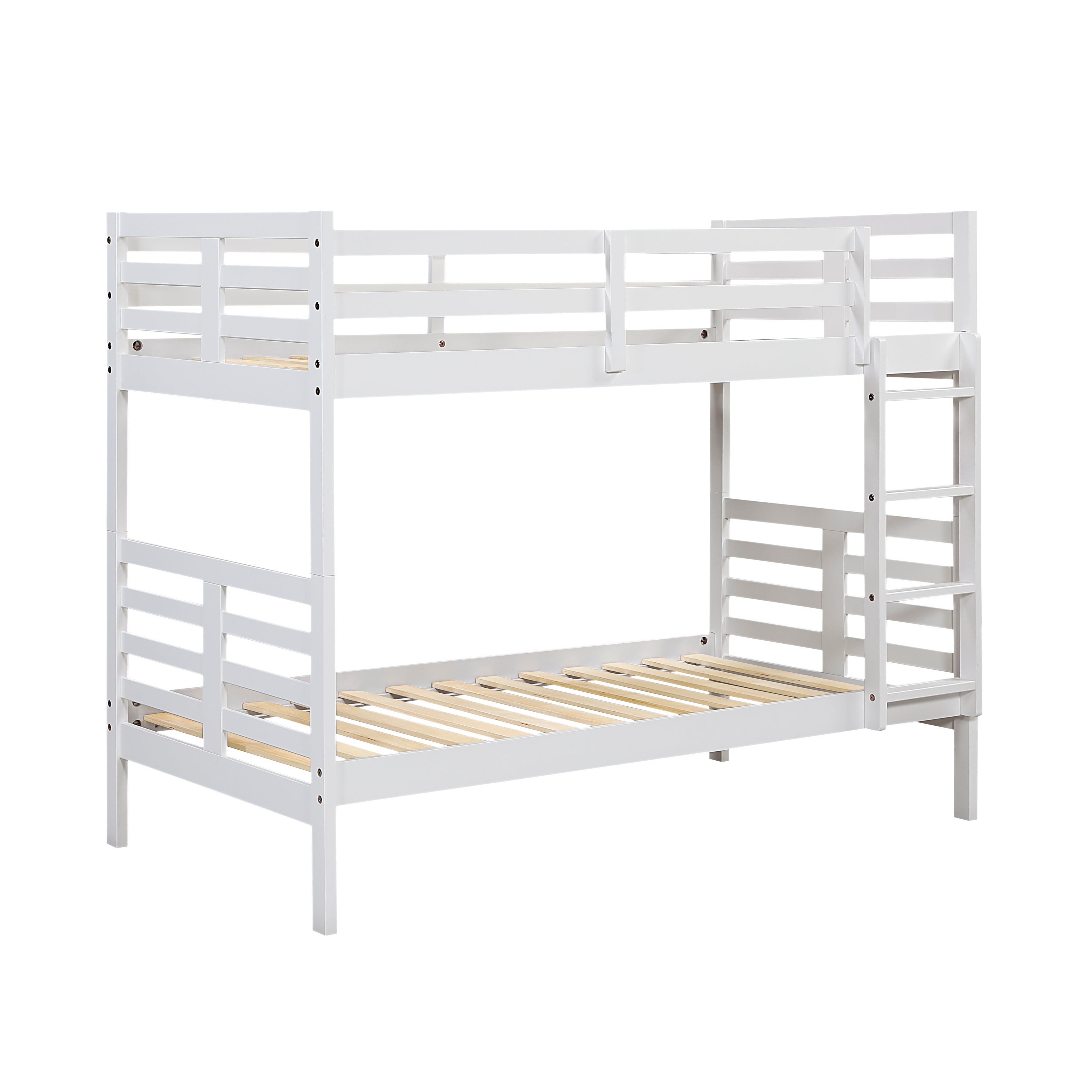 B2026WH-1* (3) Twin/Twin Bunk Bed - B2026WH-1*