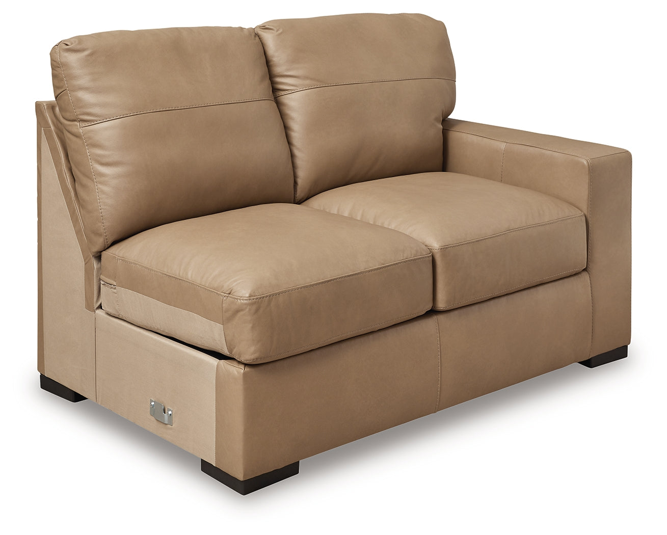 Bandon Toffee Leather 3-Piece LAF Sectional - 38006S3