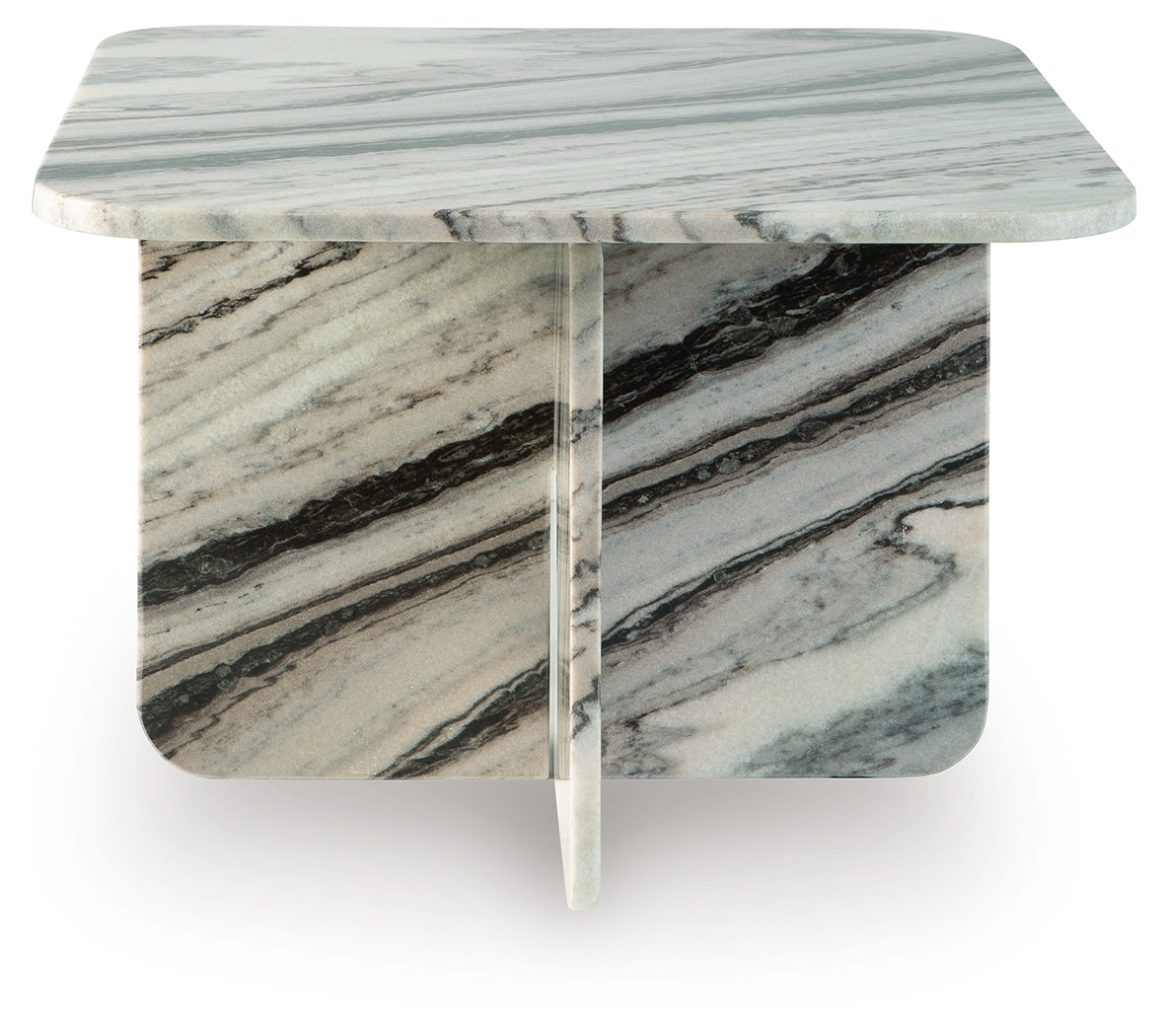 Baretton Black/White/Taupe Accent Coffee Table - A4000670
