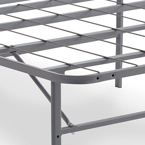 Baystorm Gray 2 Twin Panel Beds, 2 Mattresses, 2 Foundations, and Chest - B221B45