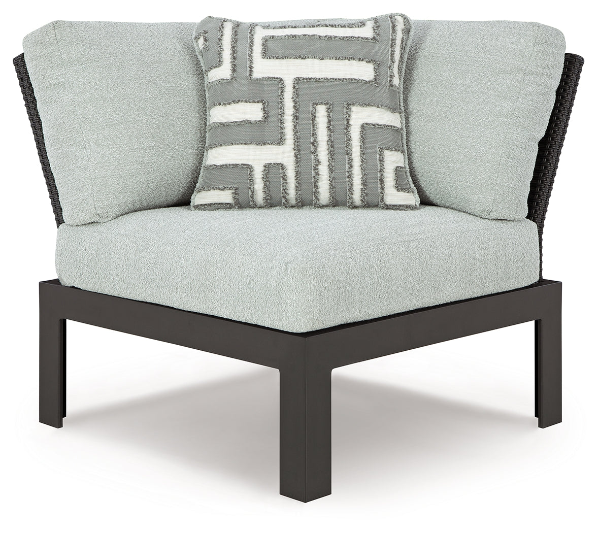 Beachloft Black/Gray 5-Piece Outdoor Sectional - P490P2