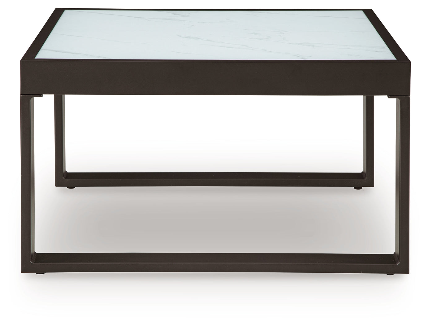 Beachloft Black/Gray Outdoor Coffee Table - P490-708
