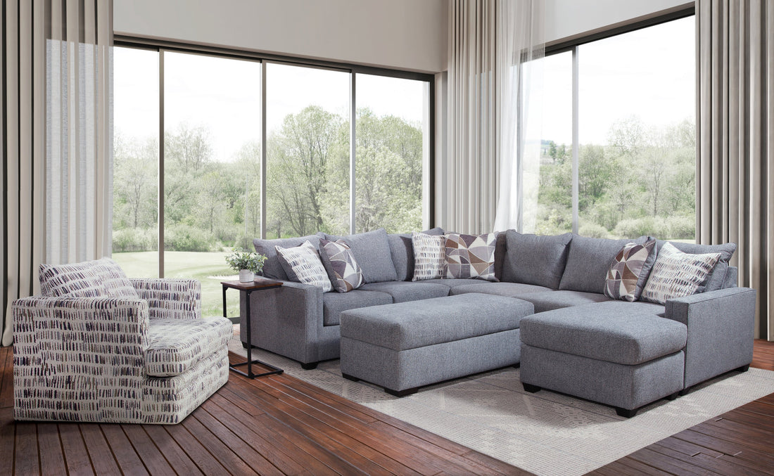 Behold 3598 Sectional *Sectional - 3598 ASH GRAY Sectional