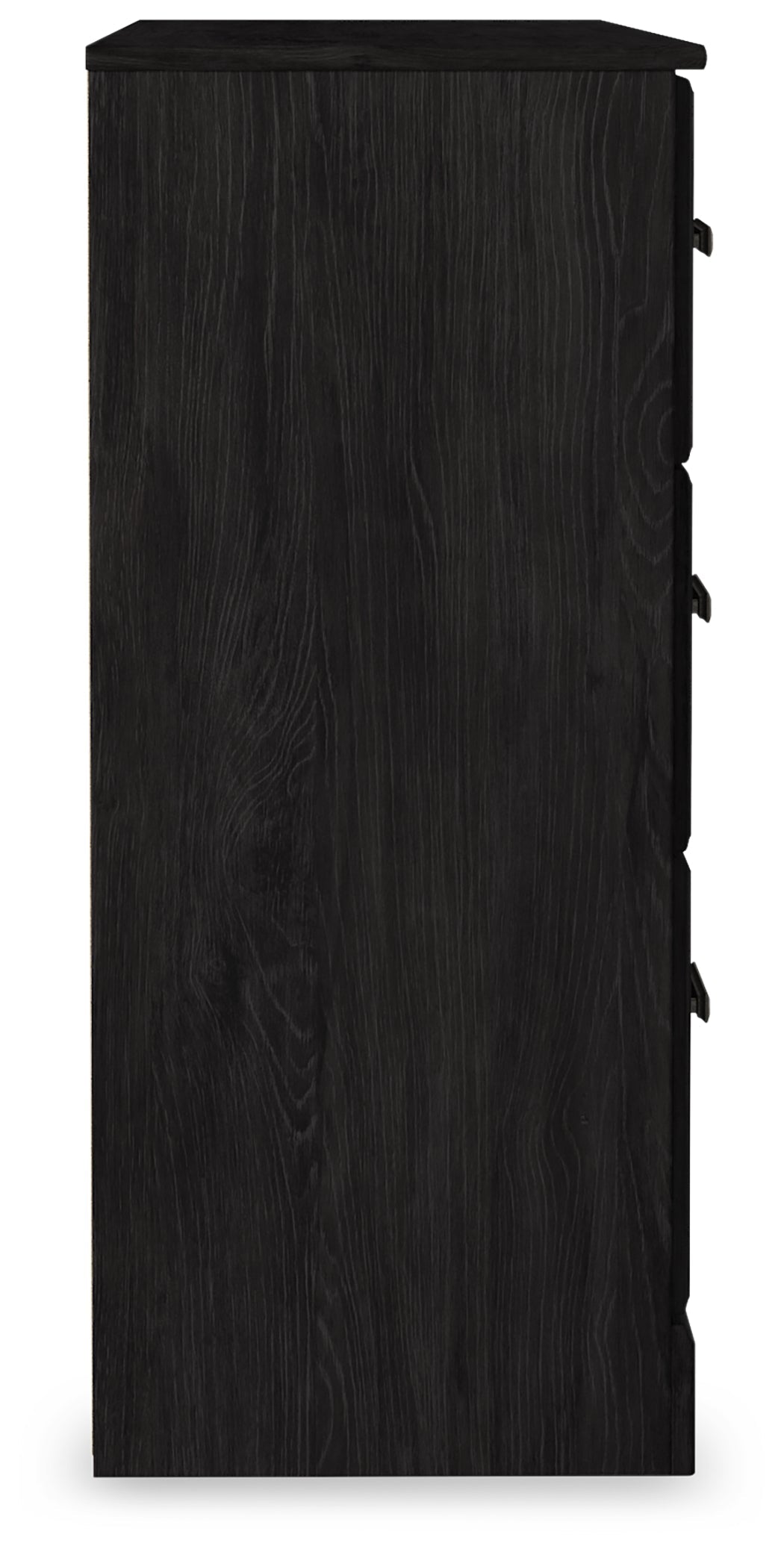 Belachime Full Panel Bed with Dresser in Charcoal - PKG018417