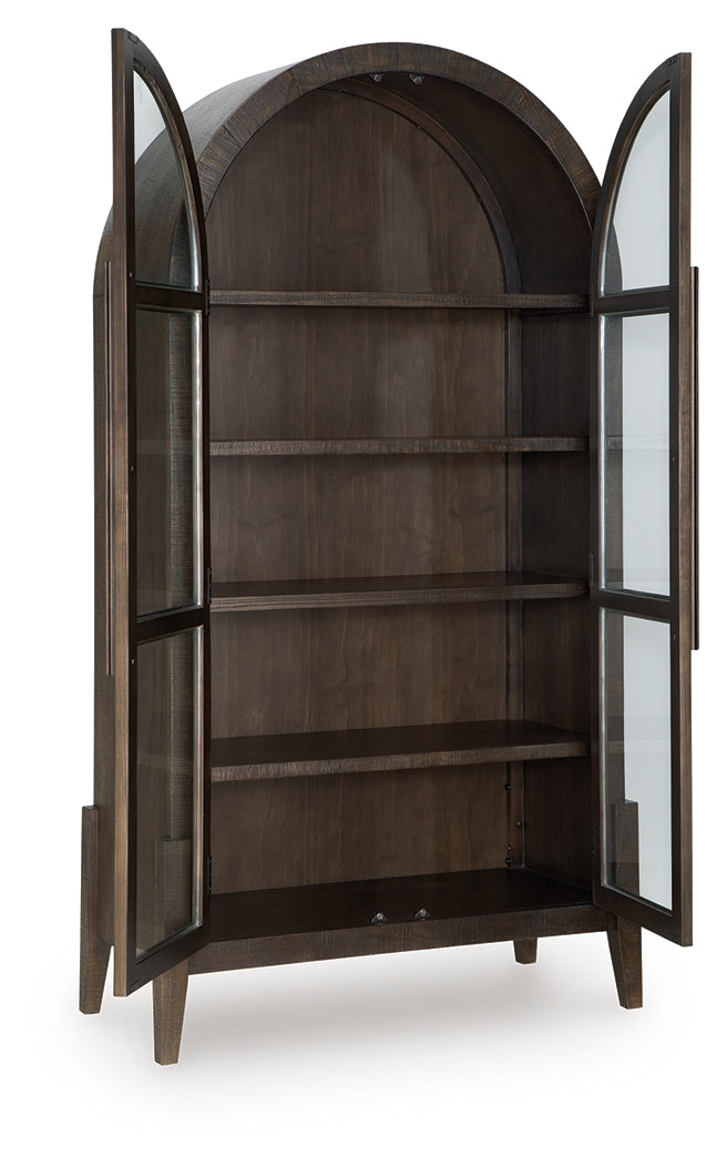Benhall Dark Brown Accent Cabinet - A4000727