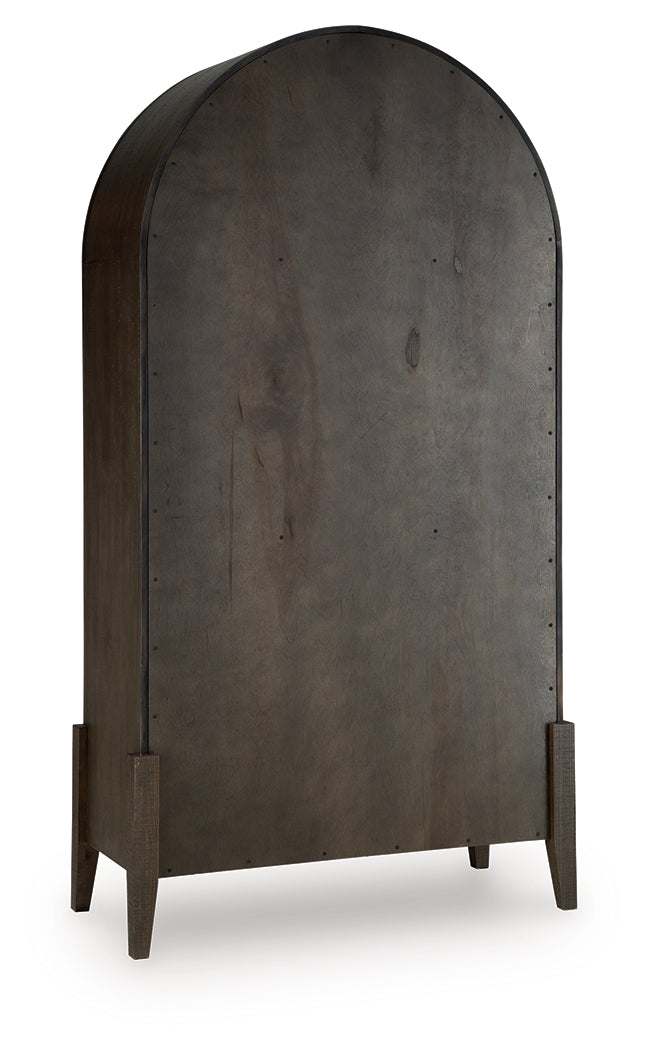 Benhall Dark Brown Accent Cabinet - A4000727