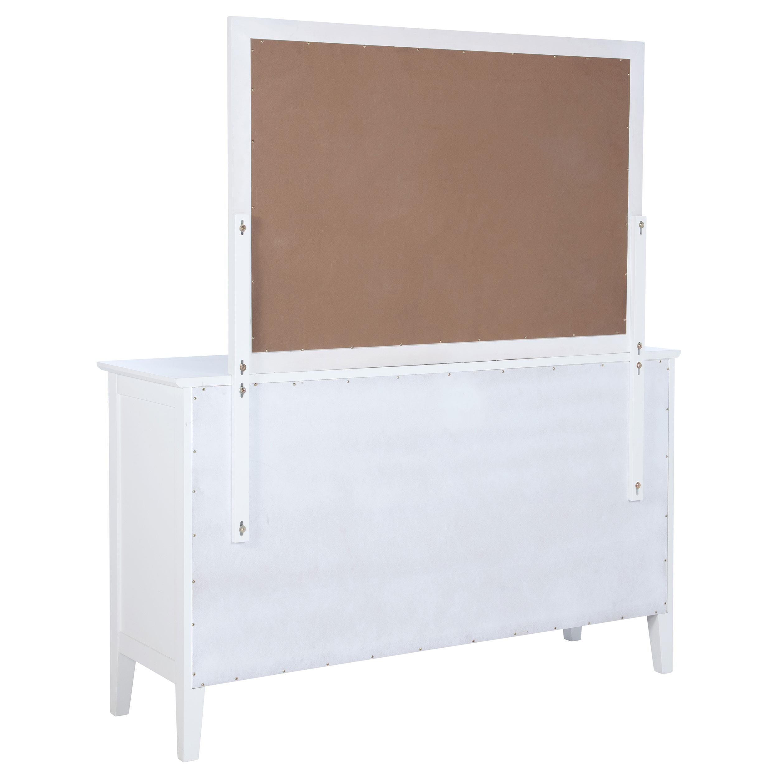Bexhill 10-drawer Dresser and Mirror White - 223473M