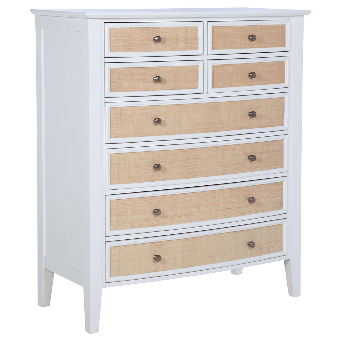 Bexhill 8-drawer Chest of Drawers White - 223475