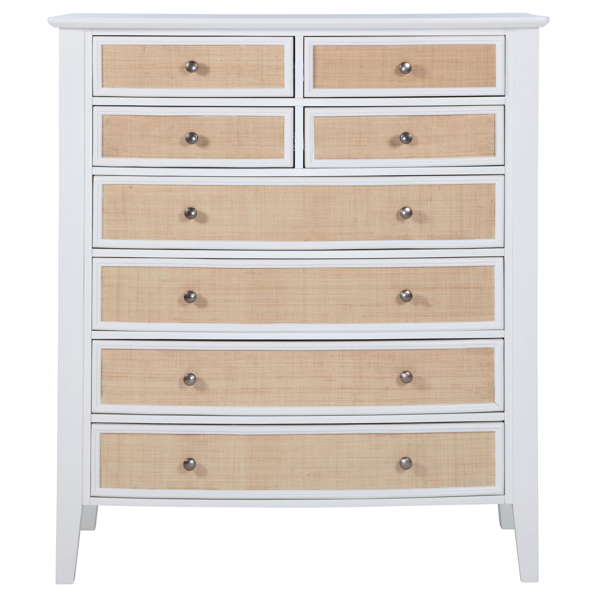 Bexhill 8-drawer Chest of Drawers White - 223475