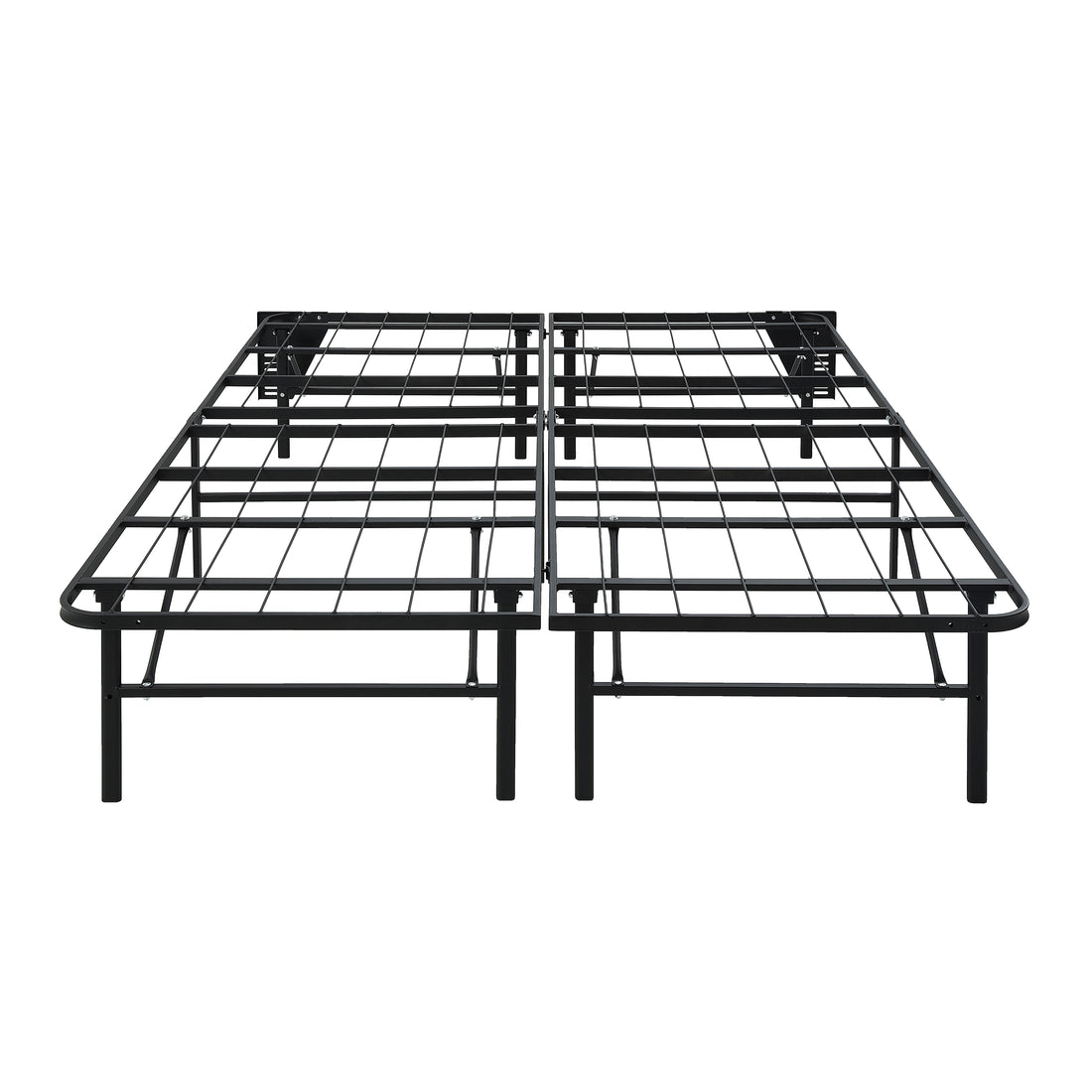 BF-1MT-F Full Foldable Metal Platform Bed Frame, Toolless - BF-1MT-F