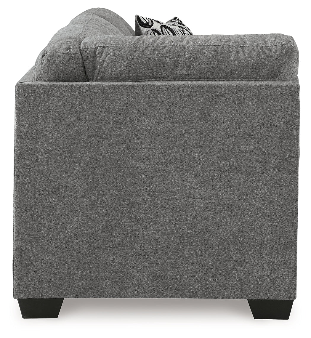 Birkdale Court Gray Right-Arm Facing Sofa - 3240267