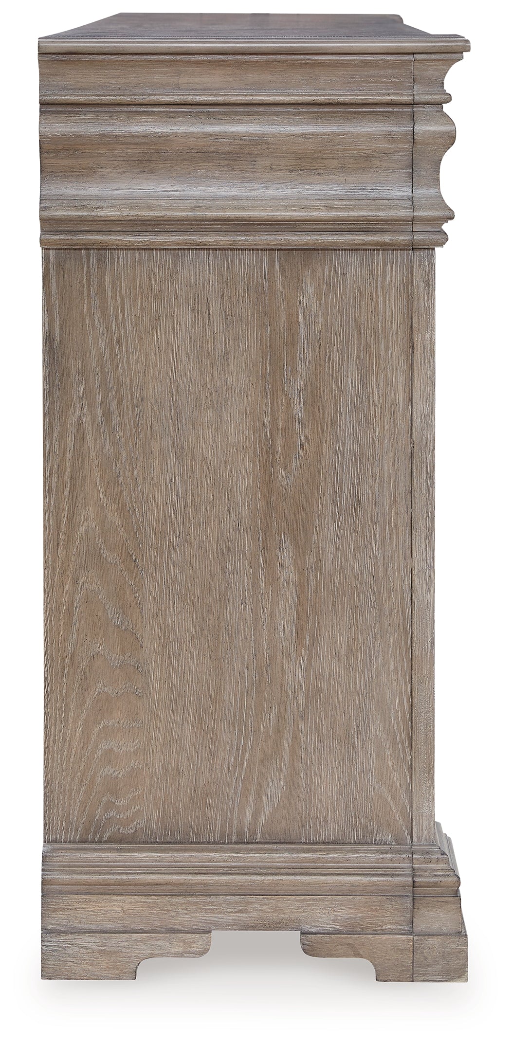 Blairhurst Queen Panel Bed with Dresser and Nightstand in Light Grayish Brown - PKG019225