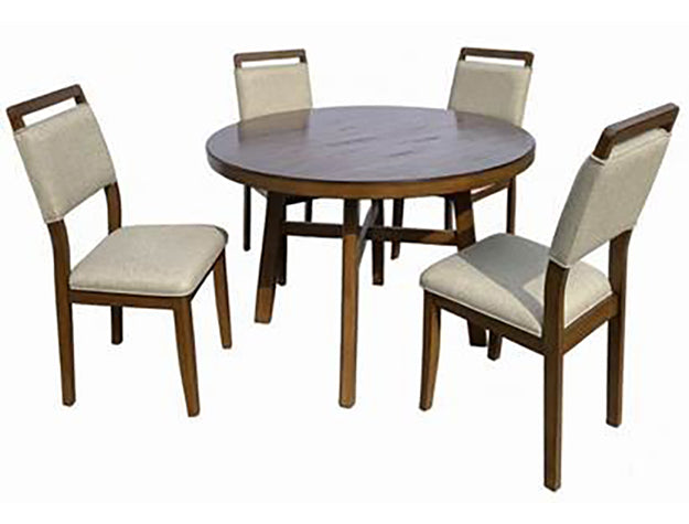 Blanche Side Chair Brown, Set of 2 - 2261BRN-S