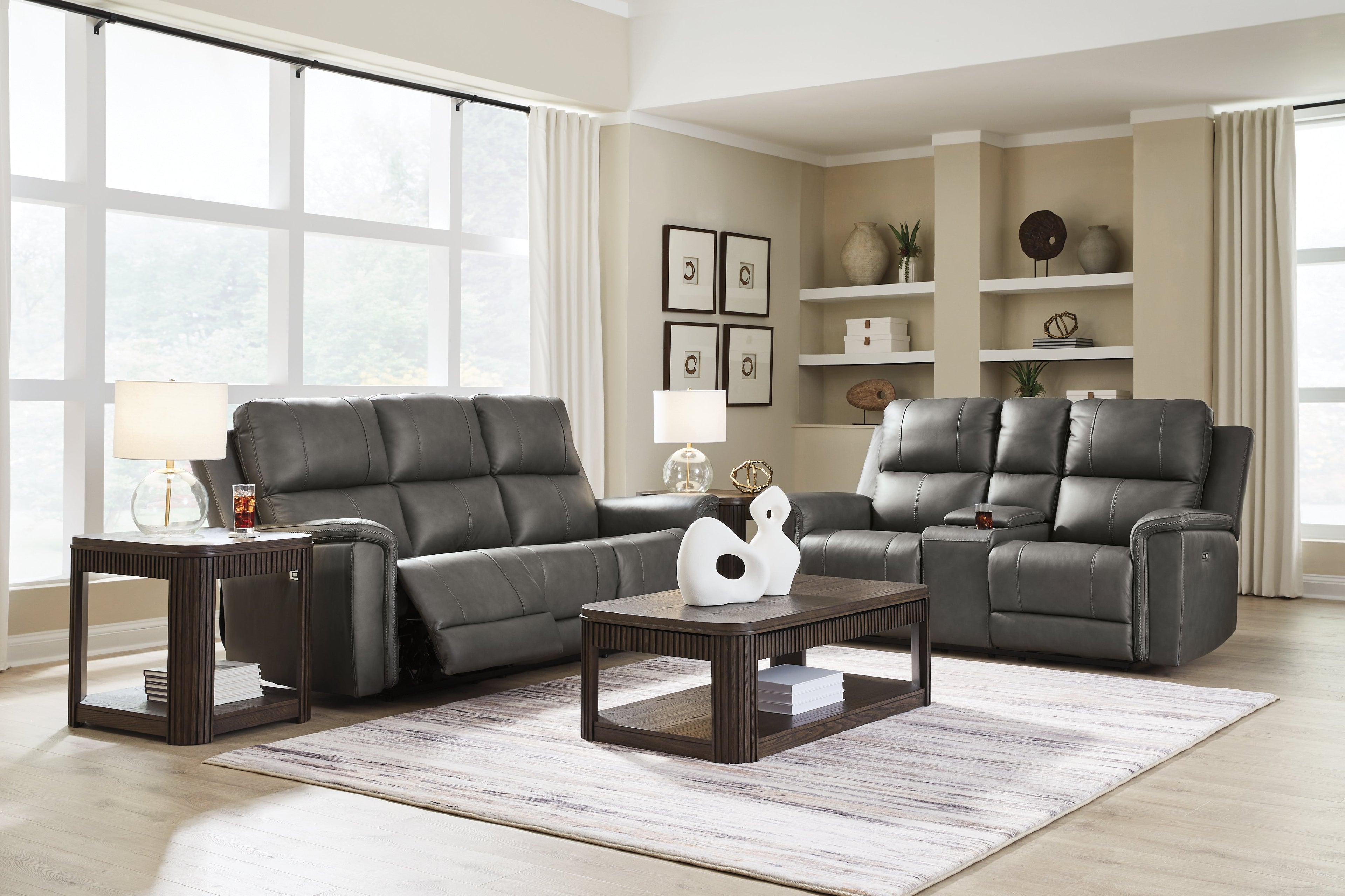 Bleckley Anchor Power Reclining Living Room Set from Ashley - Luna Furniture