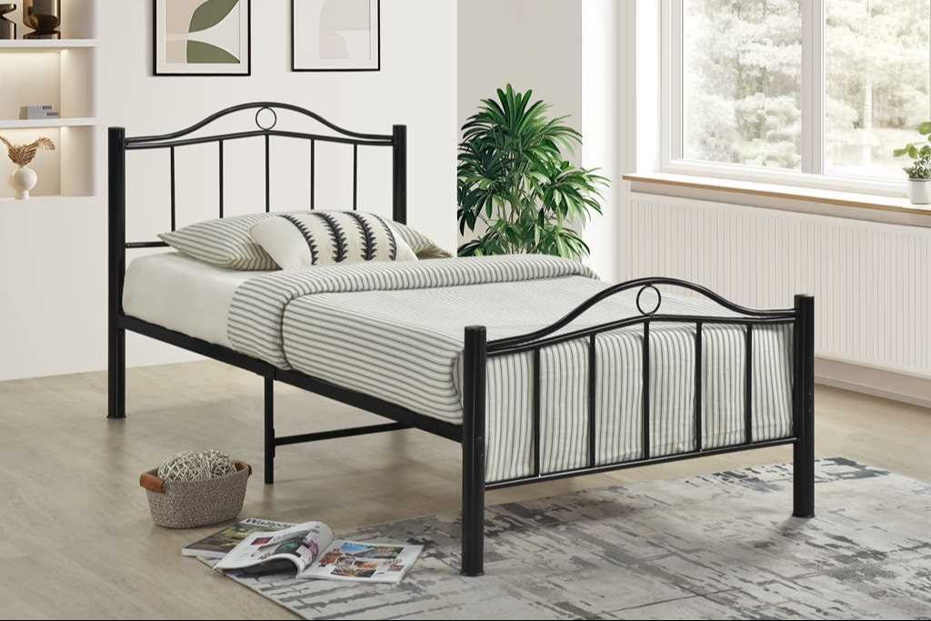 BM40 Metal Platform Bed - Twin - BM40 TWIN PLATFORM BED