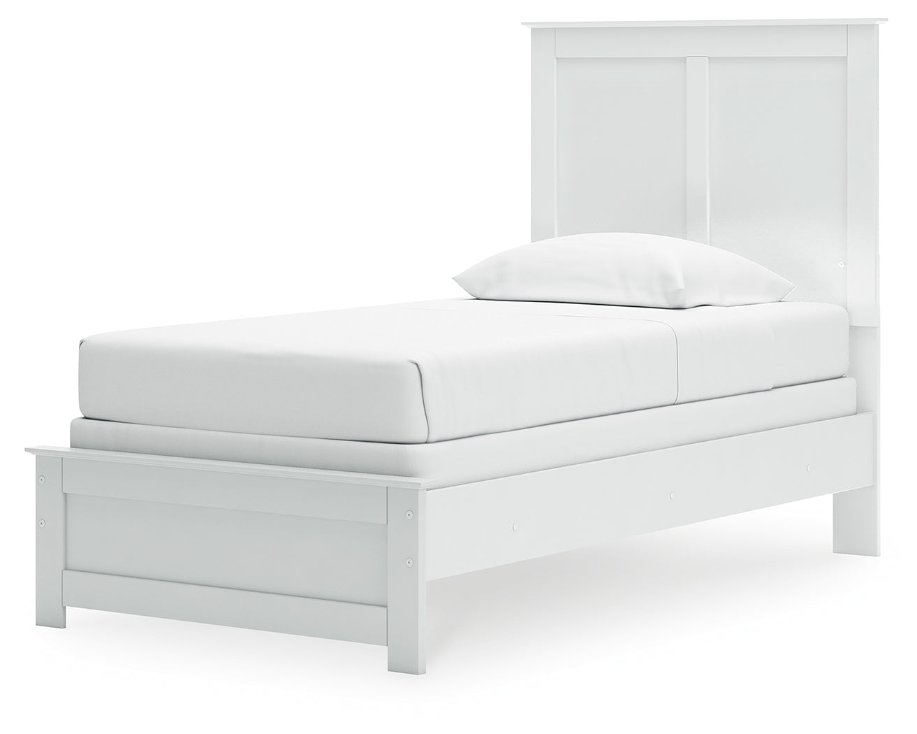 Bostwick Shoals White Twin Panel Bed - B139B41