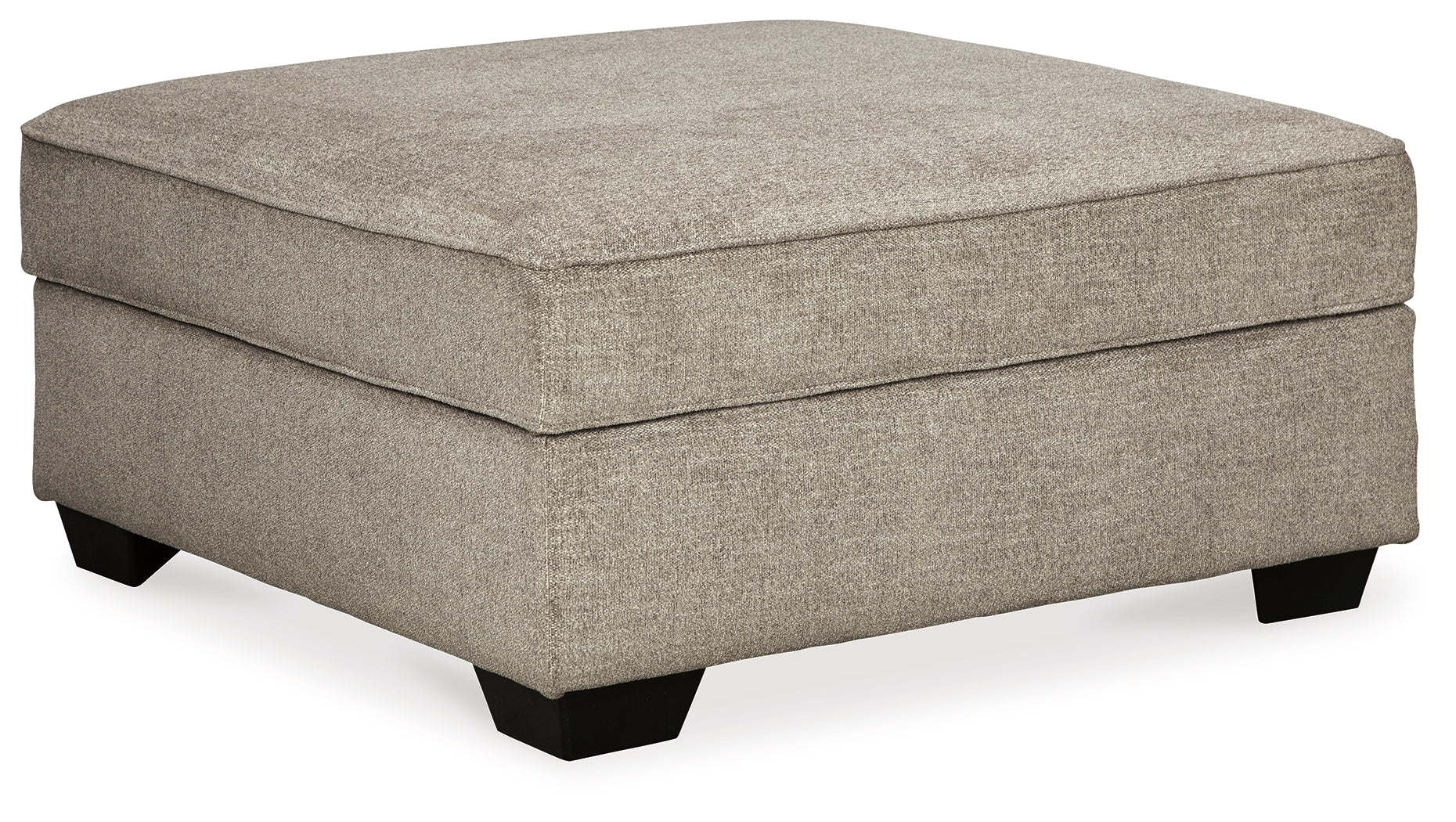 Bovarian 4-Piece Sectional with Ottoman in Stone - PKG016153