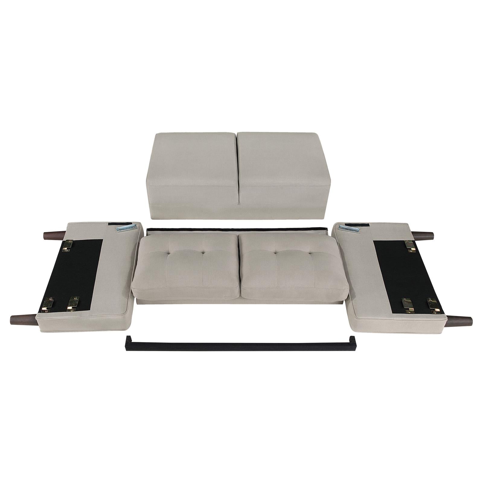 Bowen Beige 3-Piece Upholstered Track Arms Tufted Sofa Set from Coaster - Luna Furniture