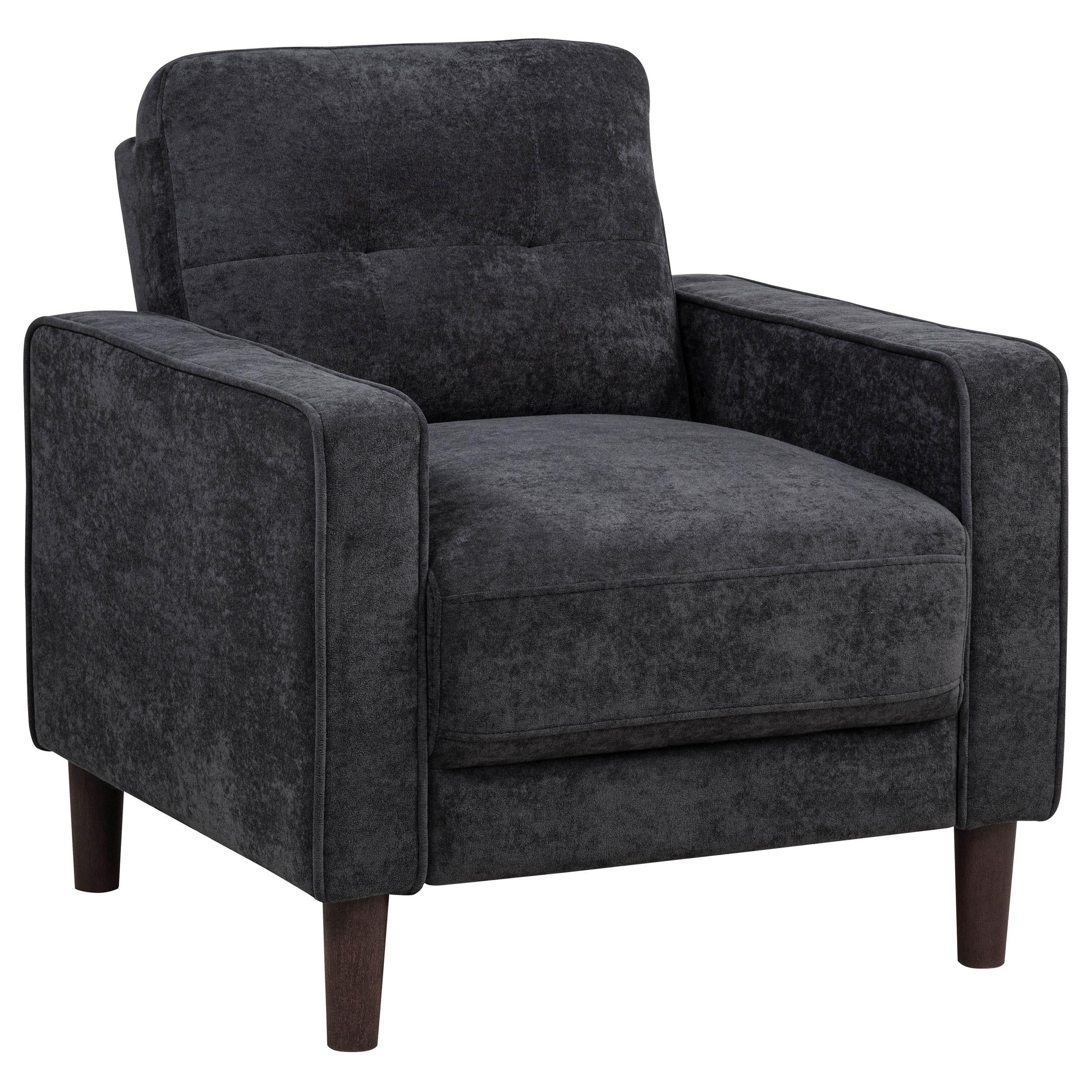 Bowen II 3-piece Upholstered Track Arm Sofa Set Steel Grey - 509981-S3
