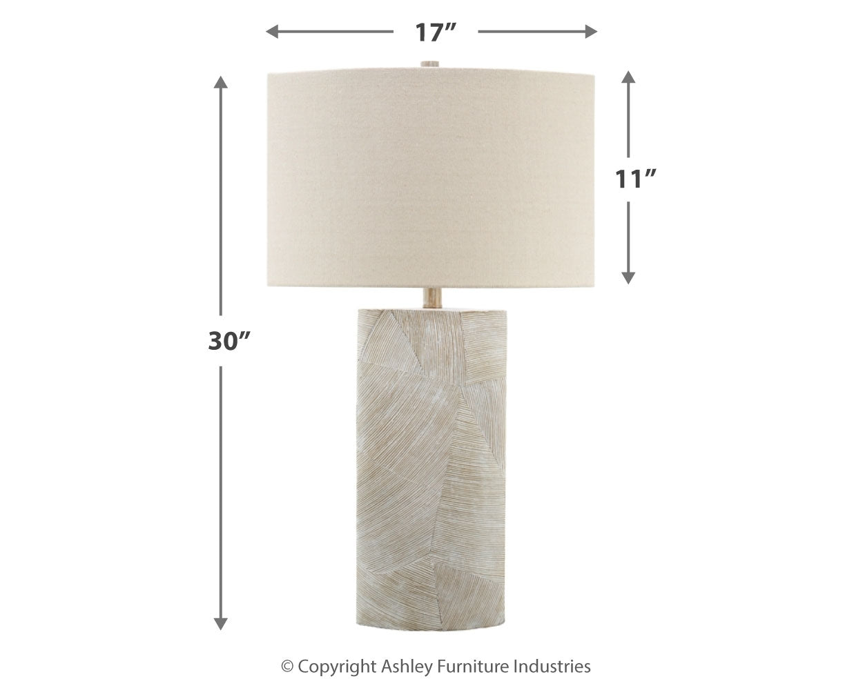 Bradard Brown Table Lamp (Set of 2) - L243264X2