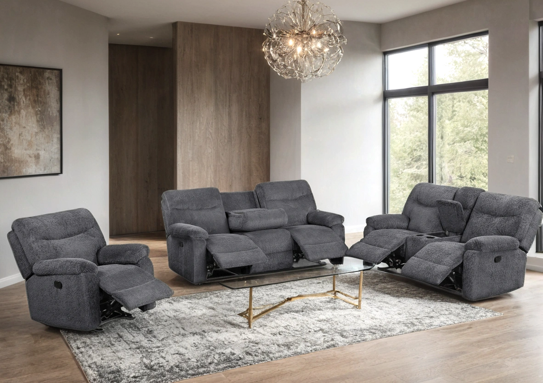 BRAVO21 - 3pc Reclining Set - BRAVO21