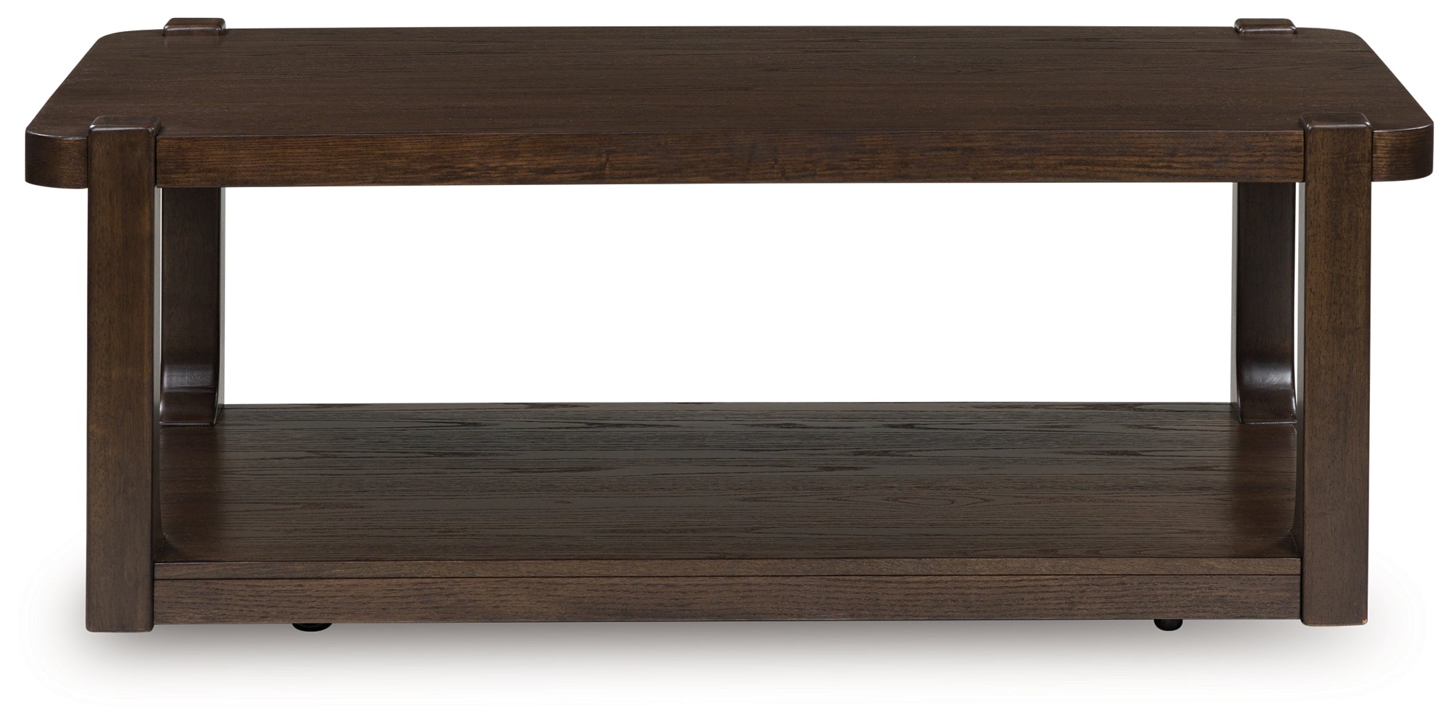 Breckington Dark Brown Coffee Table - T656-1