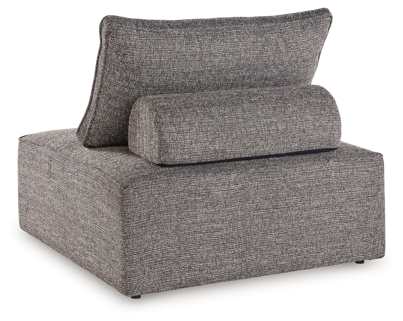 Bree Zee 4-Piece Outdoor Sectional with End Table in Brown - PKG018452