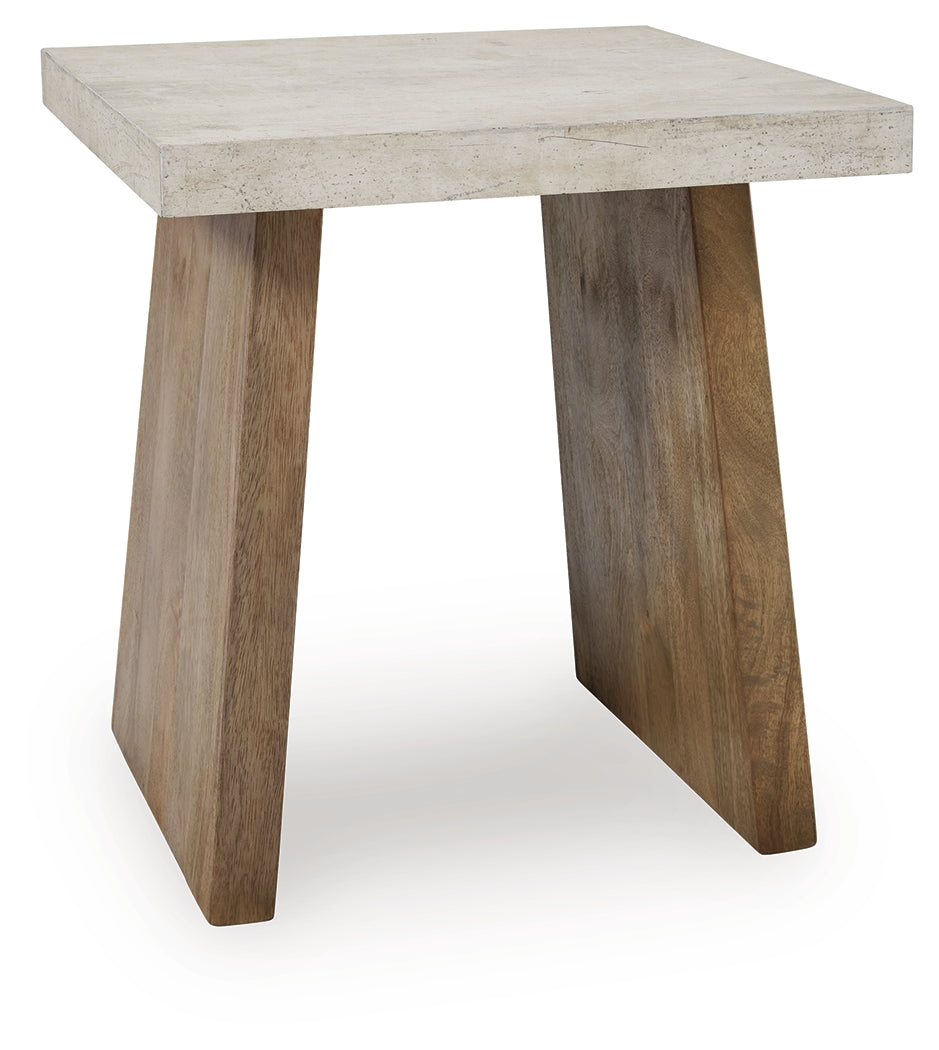 Brendalhouse Light Brown End Table - T642-2