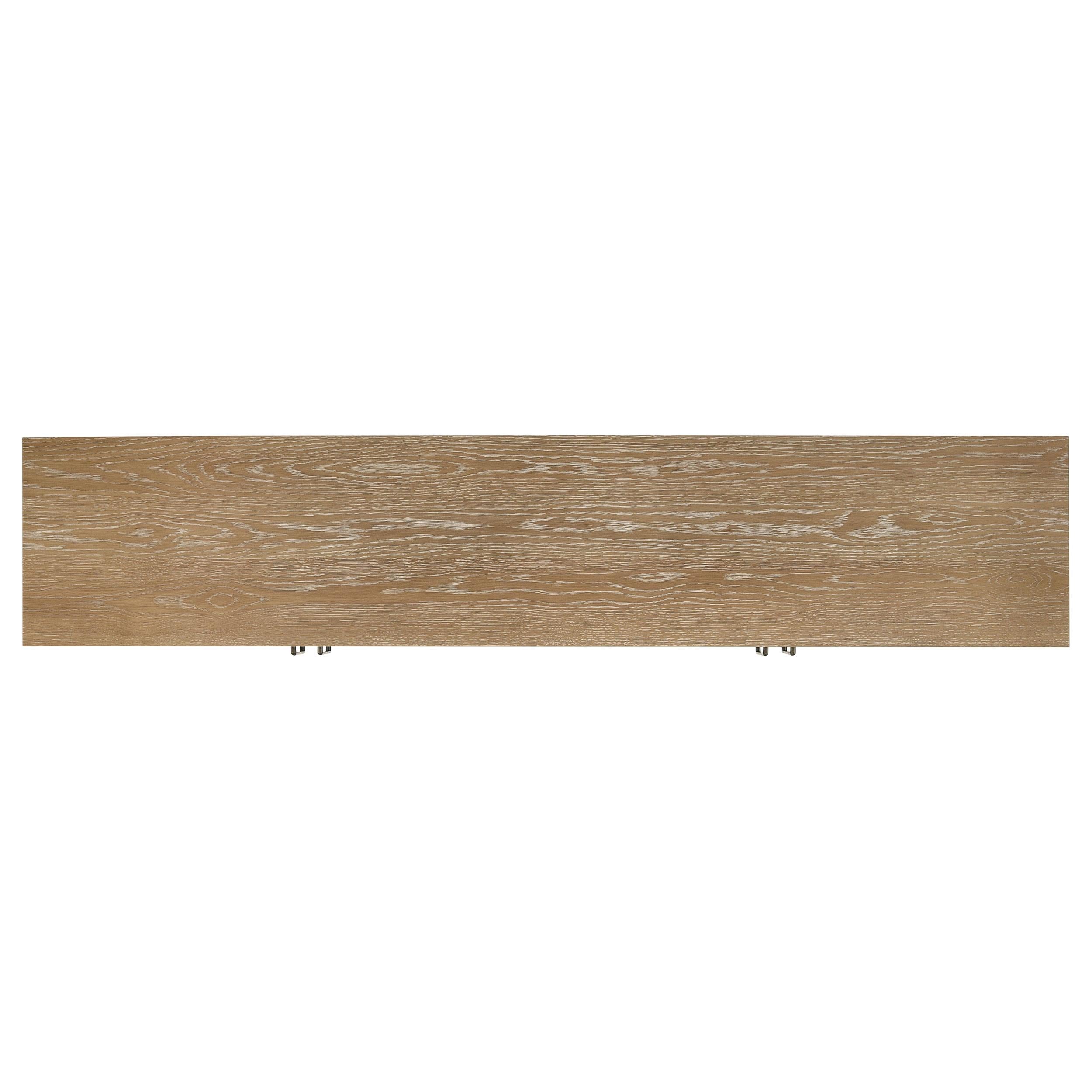 Brenham 79-inch 4-door TV Stand Media Console Light Oak - 720130