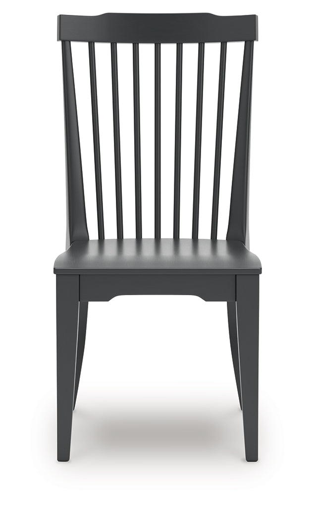 Brenkerton Black Dining Chair, Set of 2 - PCD591-01