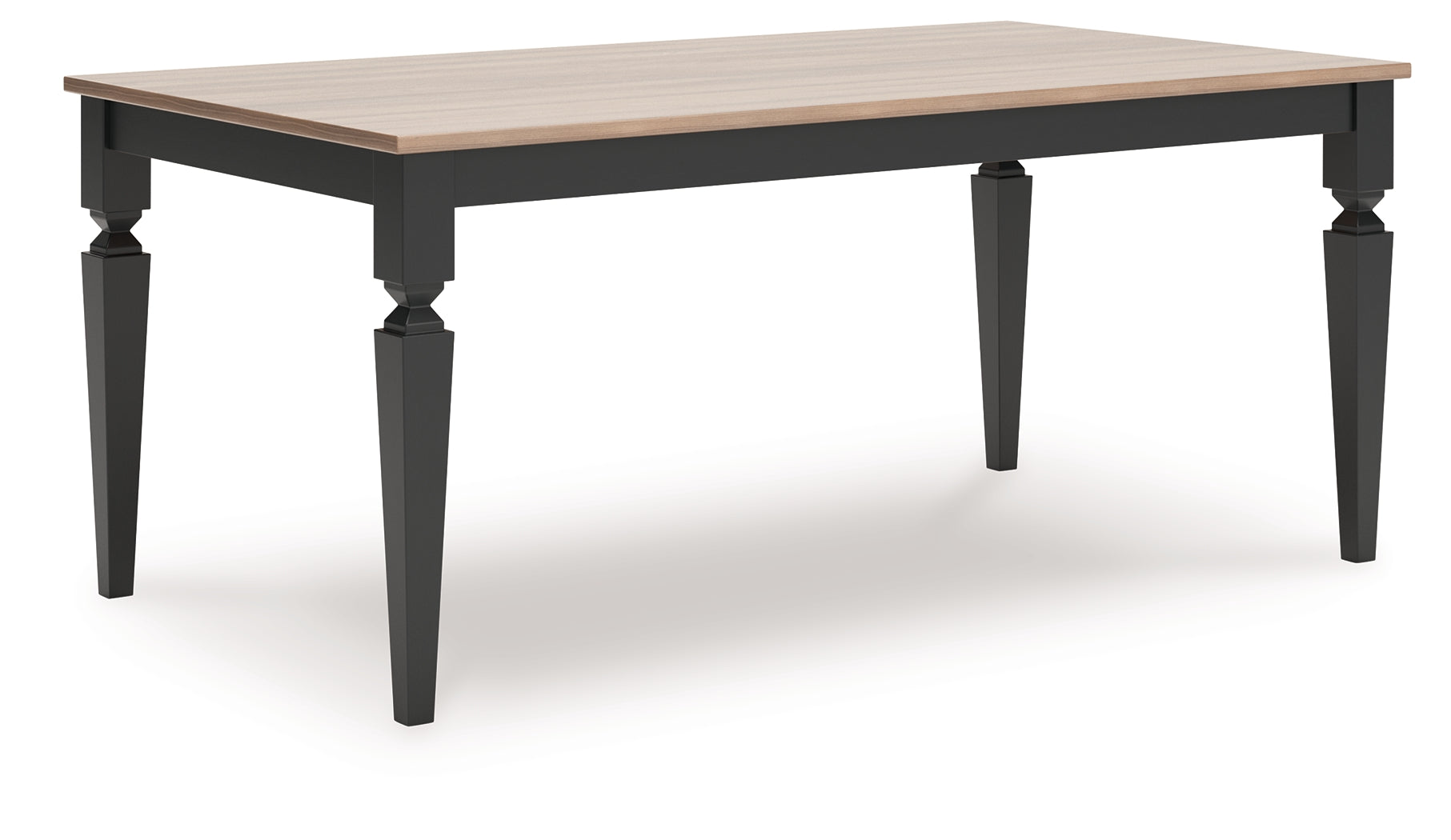 Brenkerton Grayish Brown/Black Dining Table - PCD591-25