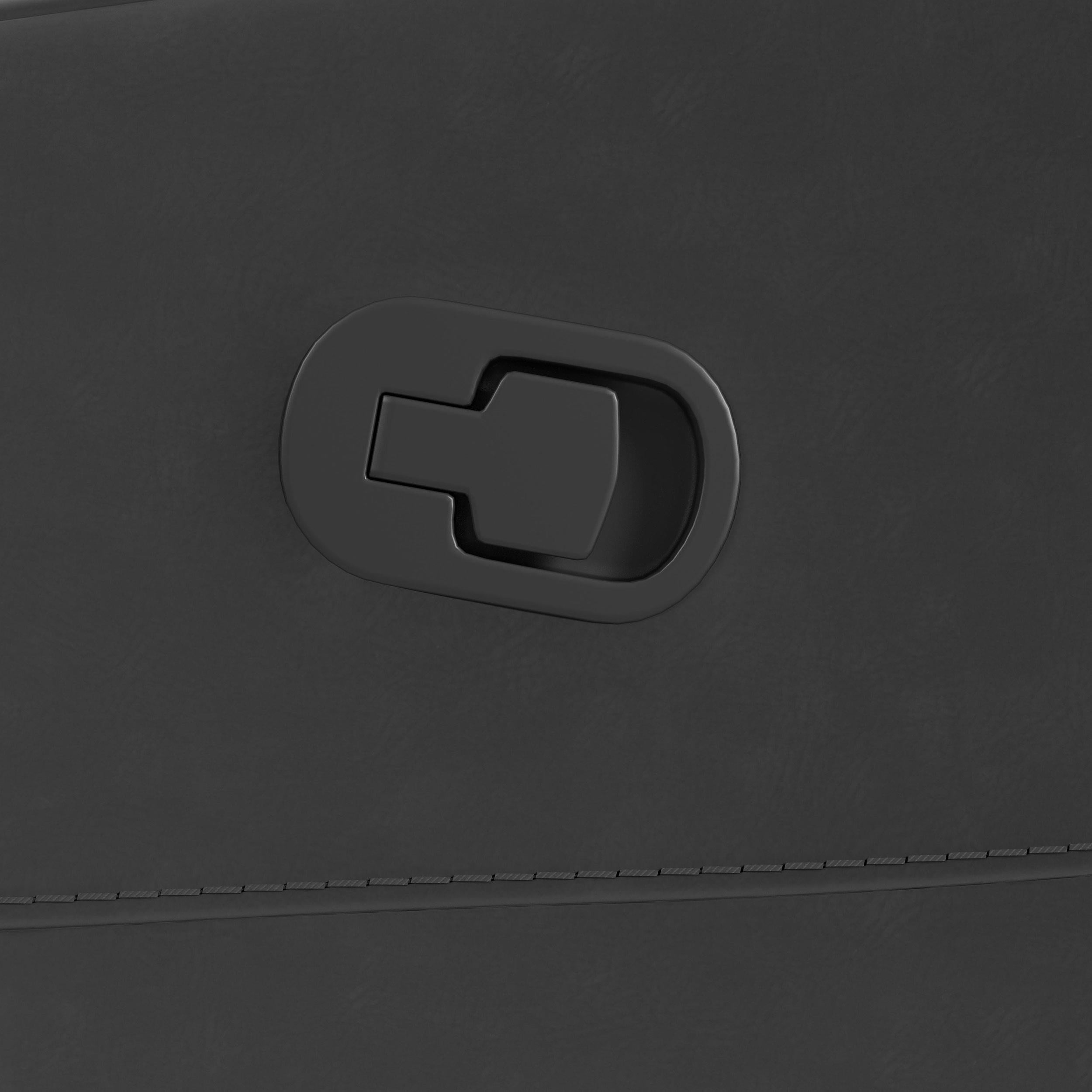 Brentwood 3-piece Upholstered Motion Reclining Sofa Set Black - 610284-S3