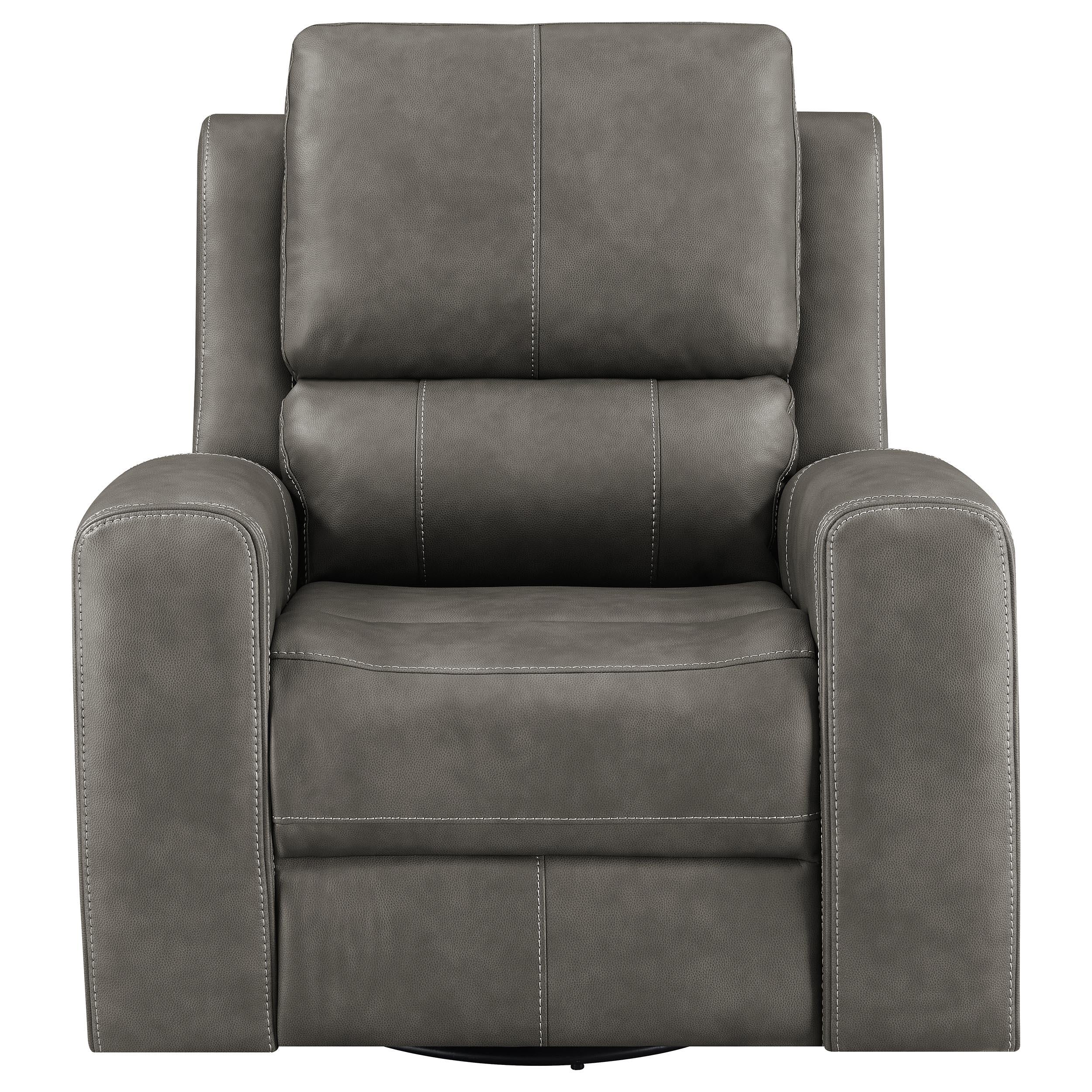 Brickston Triple Power Swivel Glider Recliner Charcoal - 603433PPP