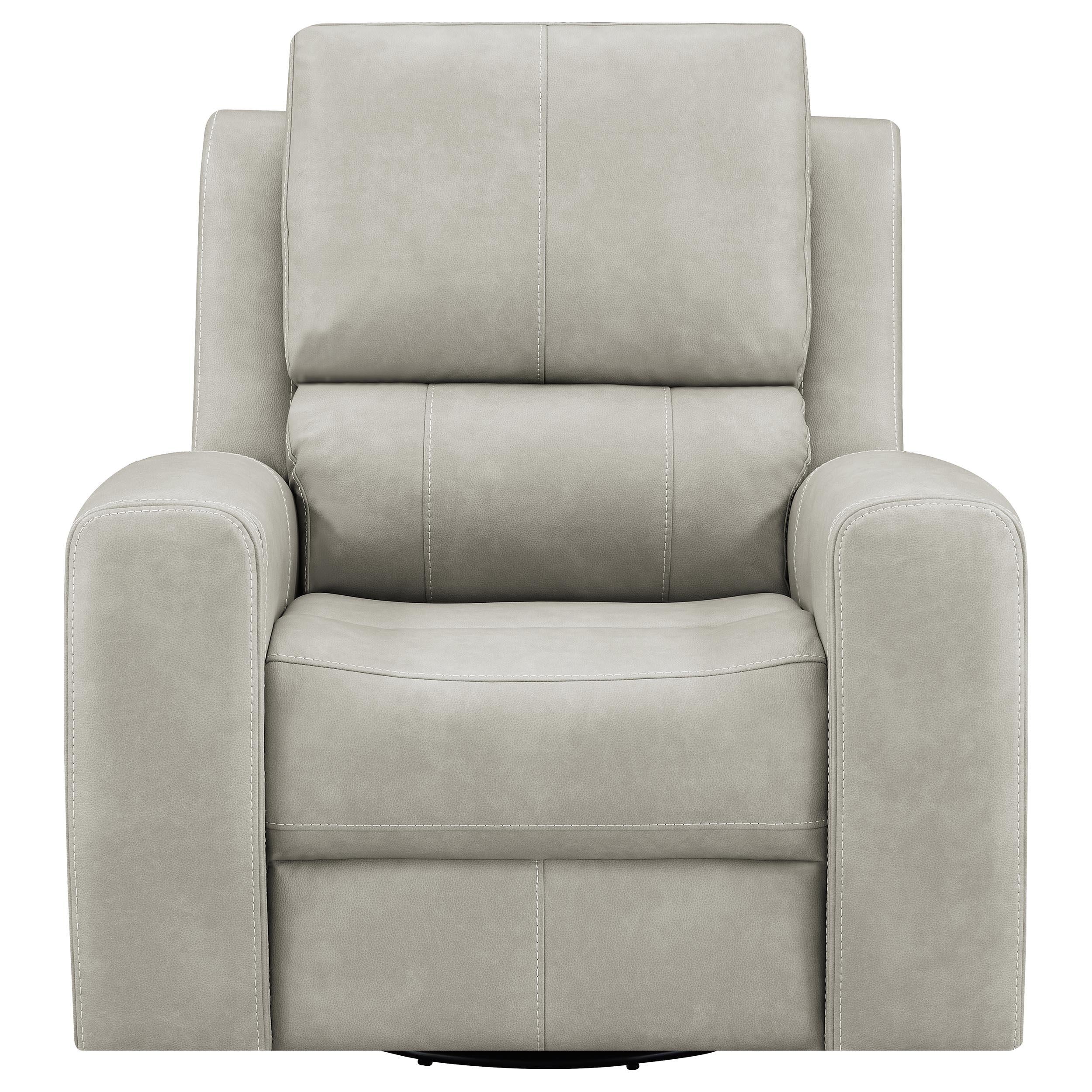 Brickston Triple Power Swivel Glider Recliner Grey - 603436PPP