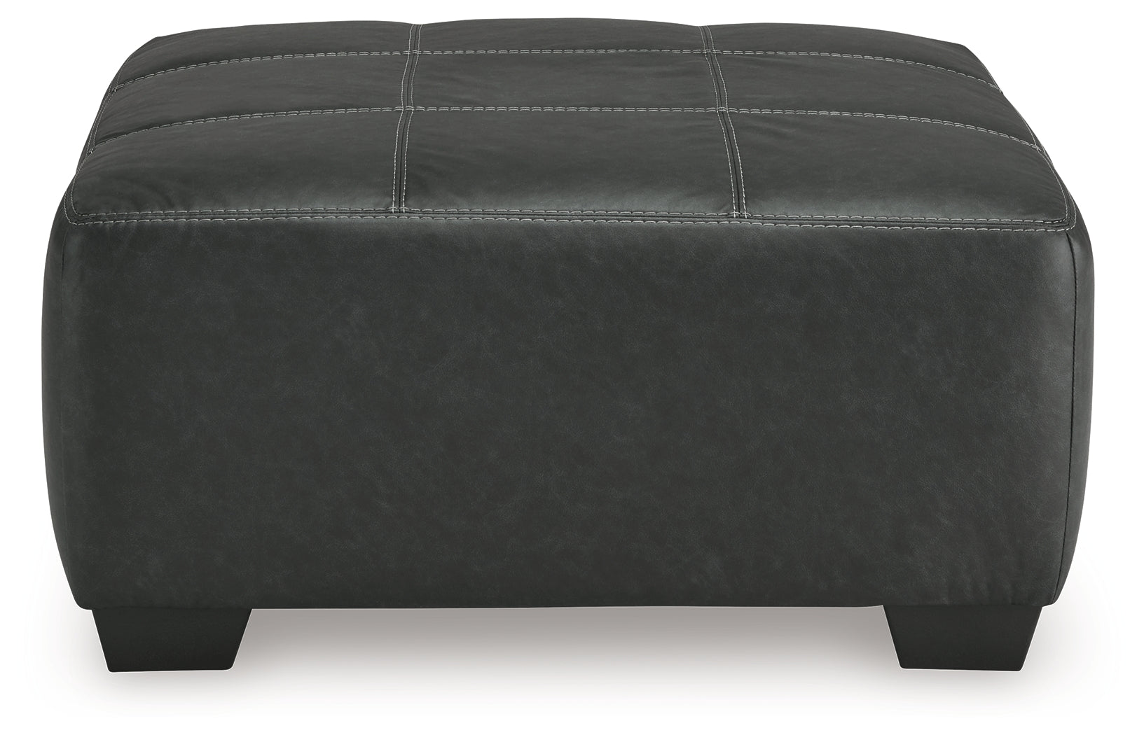 Brixley Pier Graphite Oversized Accent Ottoman - 2990608