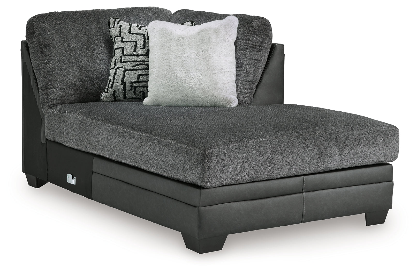 Brixley Pier Graphite Right-Arm Facing Corner Chaise - 2990617