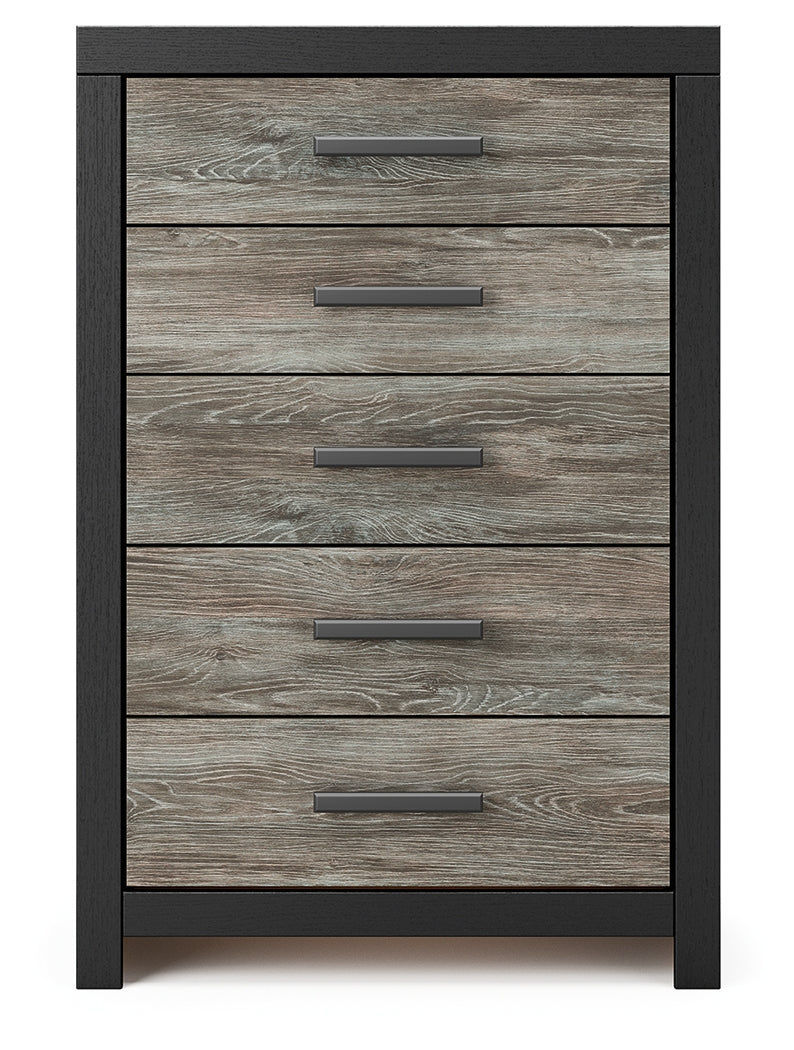 Broachmyn Black/Gray Chest of Drawers - PCB1118-46