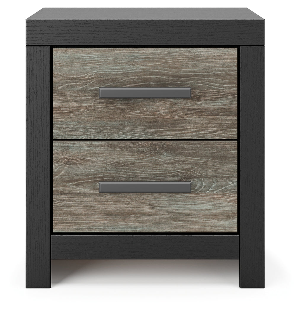 Broachmyn Black/Gray Nightstand - PCB1118-92