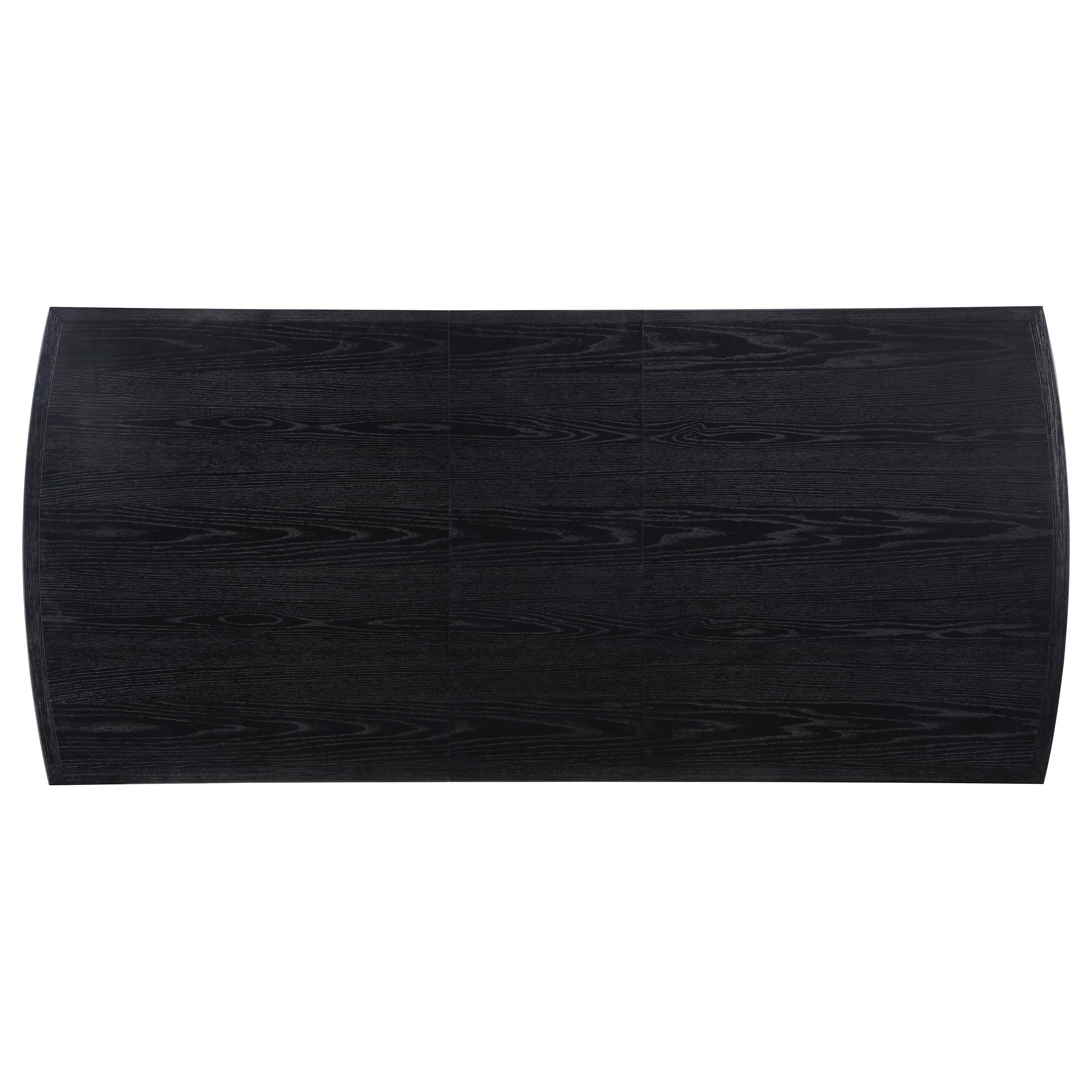 Brookmead 5-piece Extension Leaf Dining Table Set Black - 108231-S5A