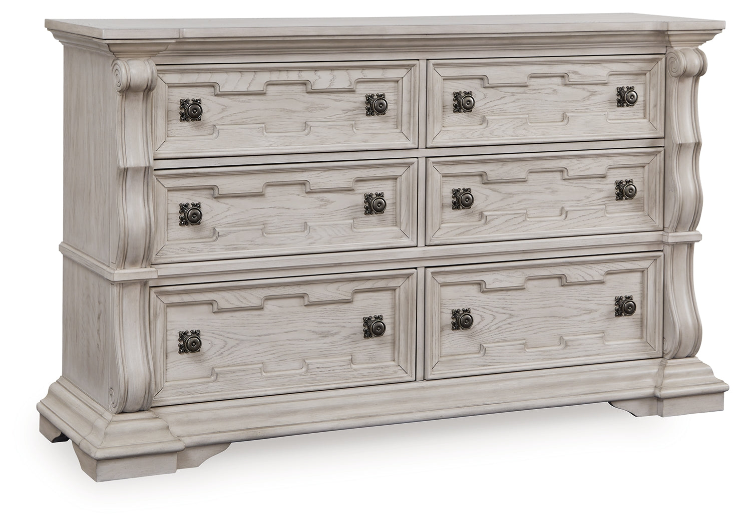 Bruchandi Antique White Dresser - PCB948-31